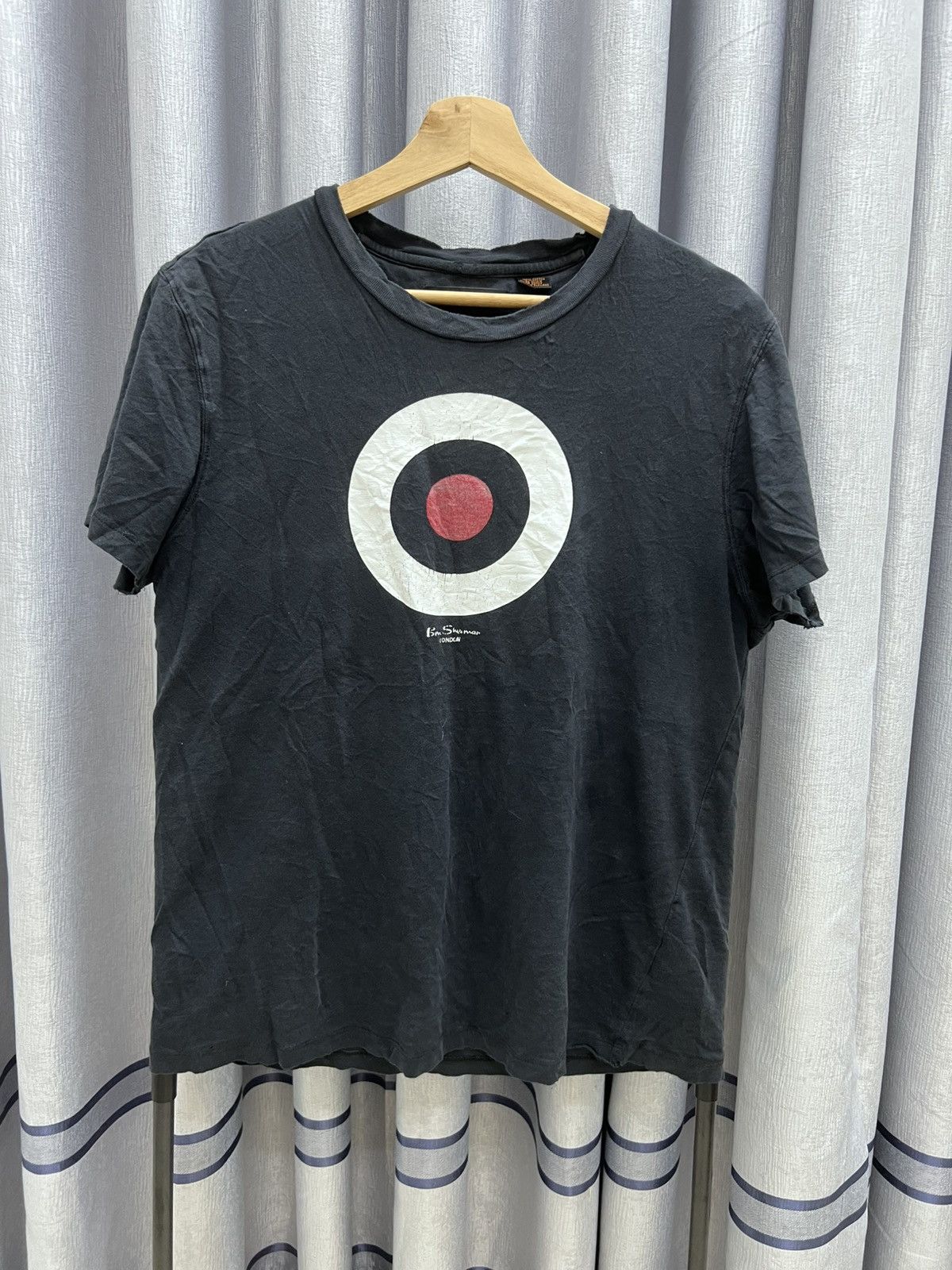 Ben Sherman Y2K Thrashed Distressed Ben Sherman Tshirt Size US M / EU 48-50 / 2 - 1 Thumbnail