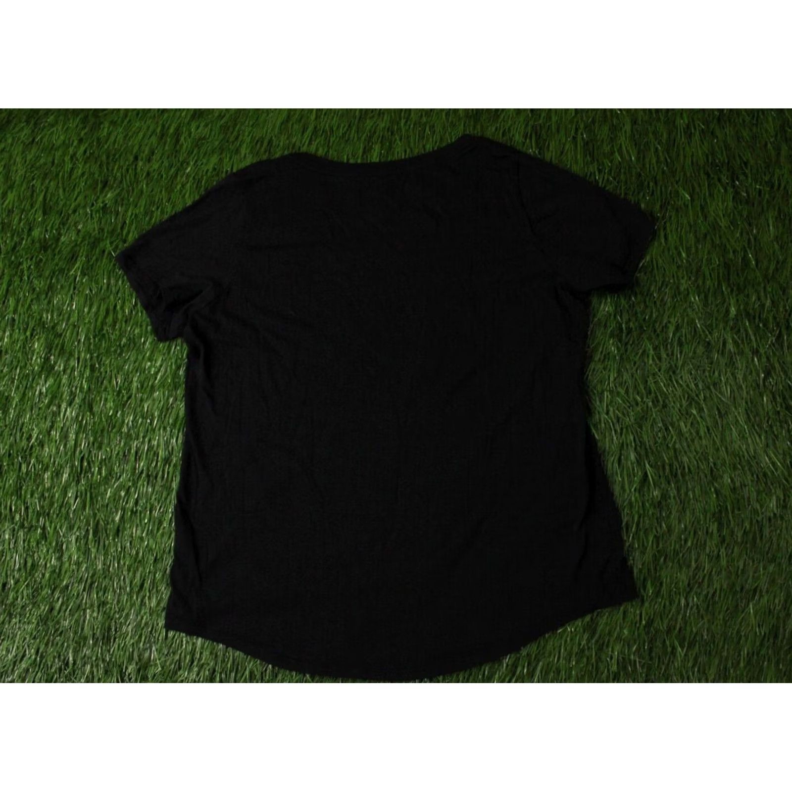 Nike NIKE Shirt Women T-Shirt 2018 Black L Size Regular Short Sleeve Cotton 561453-00A Size L / US 10 / IT 46 - 8 Thumbnail