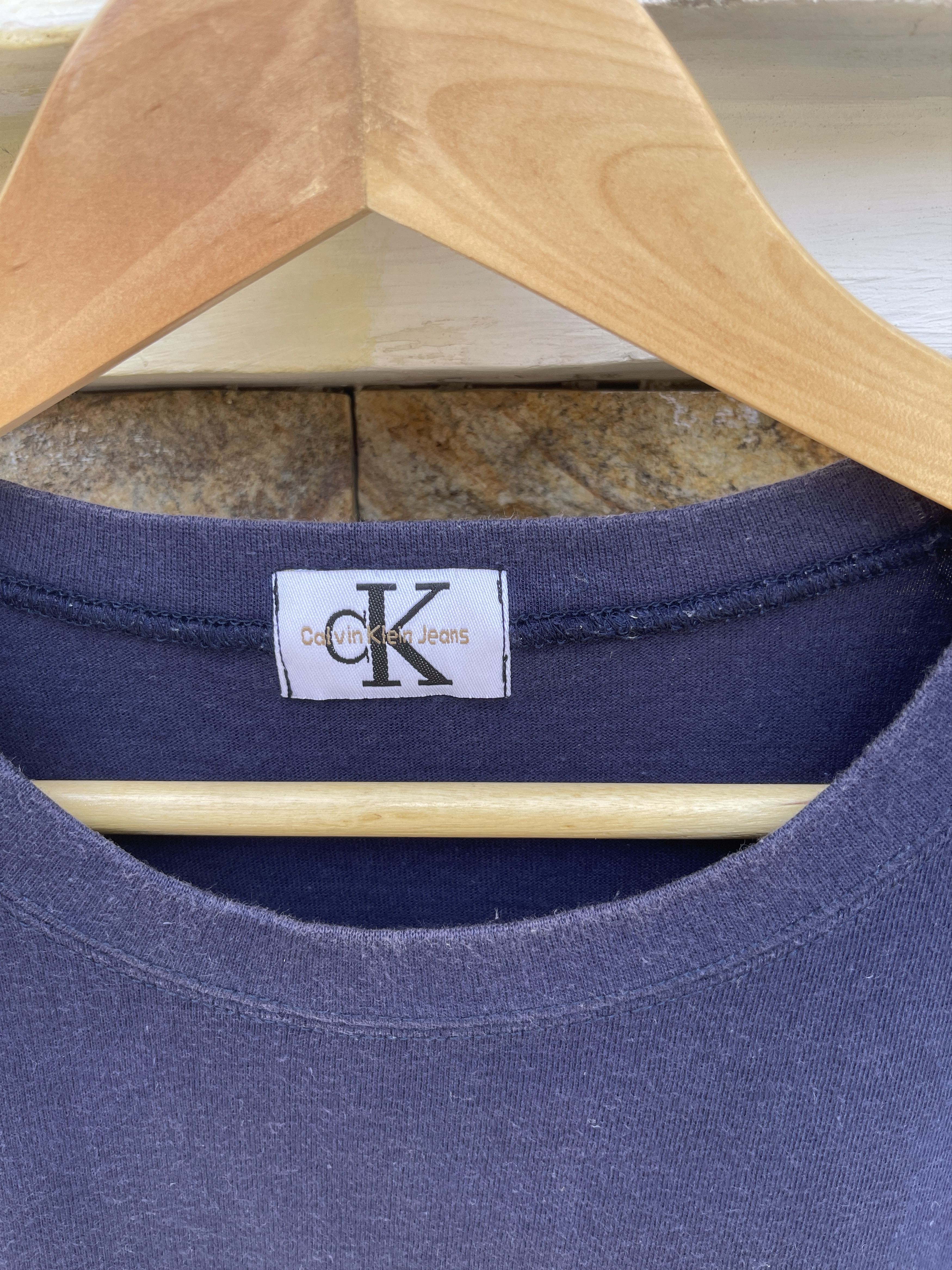 Calvin Klein Rare🔥Vintage 90s Calvin Klein CKJ T-Shirt Size US L / EU 52-54 / 3 - 3 Thumbnail