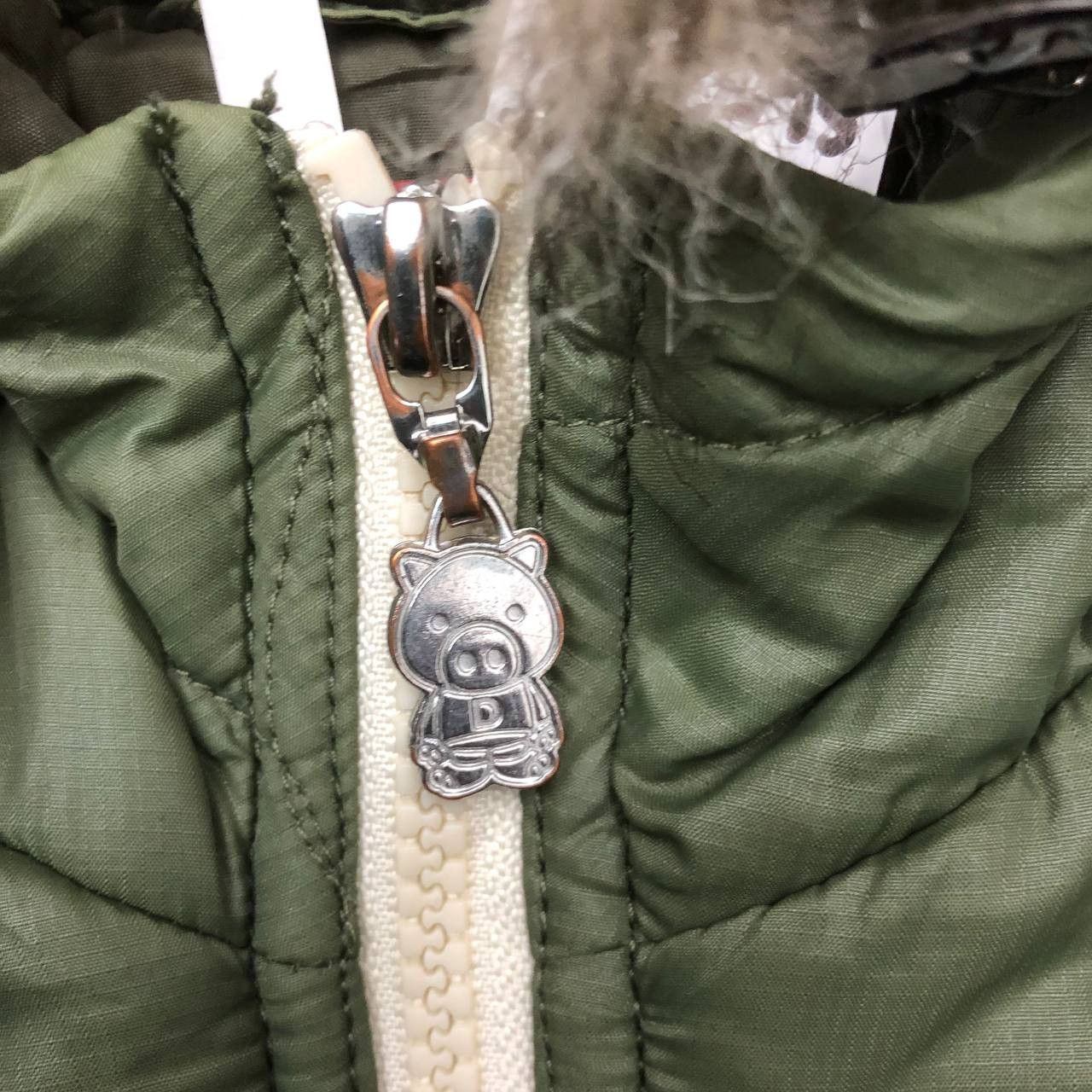 Japanese Brand Y88. JAPAN DRUG STORE’S PIG QUILTED DOWN JACKET Size XS / US 0-2 / IT 36-38 - 7 Thumbnail