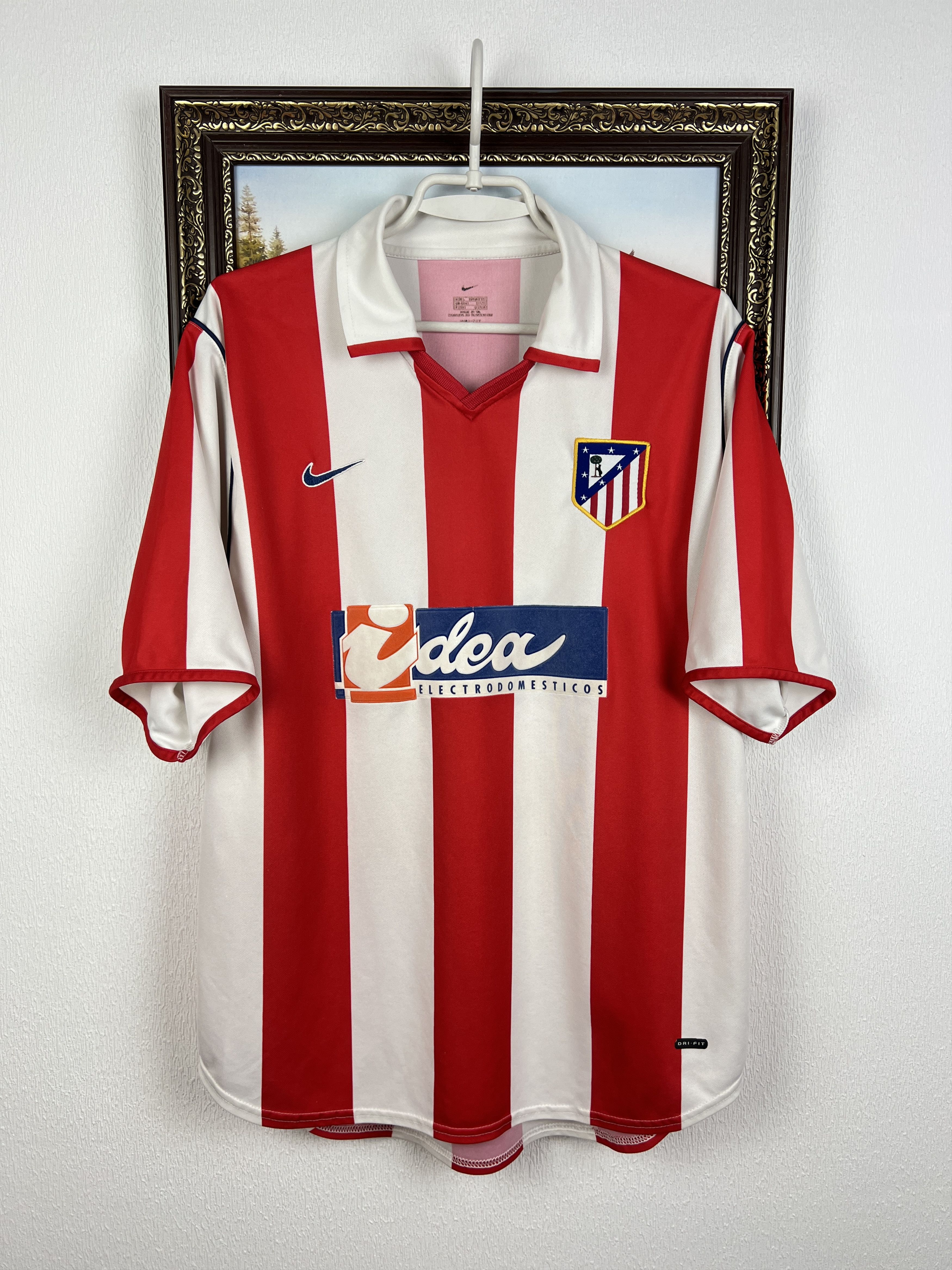 Nike Atletico Madrid Home football shirt Soccer Jersey Trikot Size US L / EU 52-54 / 3 - 1 Thumbnail