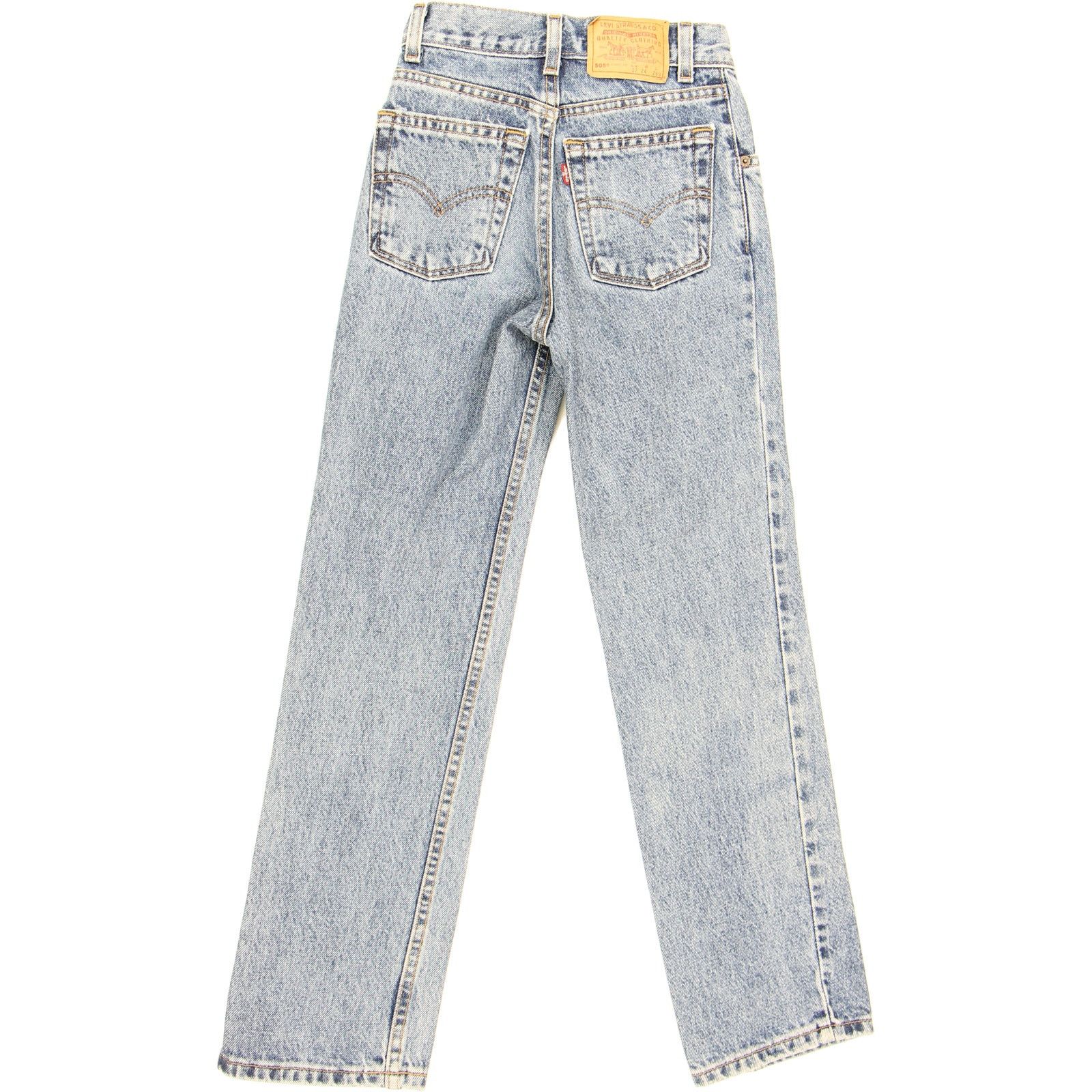 Levi's 90s Vintage Levi's 505 Slim High Petite Y2K Denim Jeans 22Q Size 22" - 2 Thumbnail
