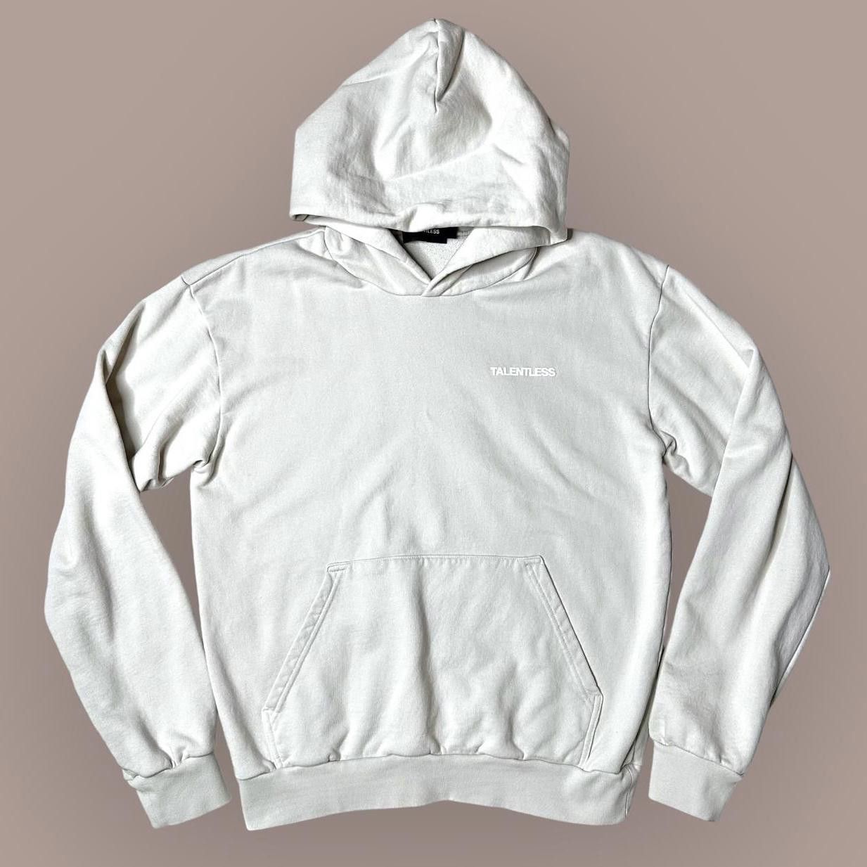 NWOT Talentless Lightweight Hoodie Cement Men S *Minor Flaw