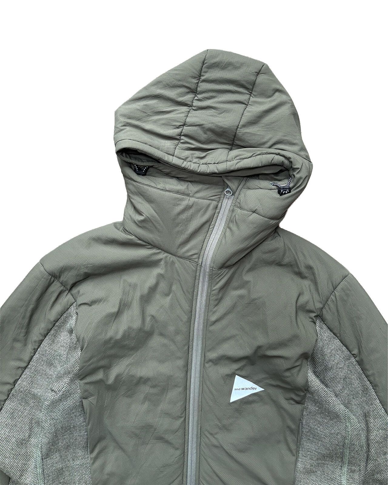 And Wander and Wander Twill Fleece Jacket Khaki Green Size 2 Size US S / EU 44-46 / 1 - 2 Thumbnail