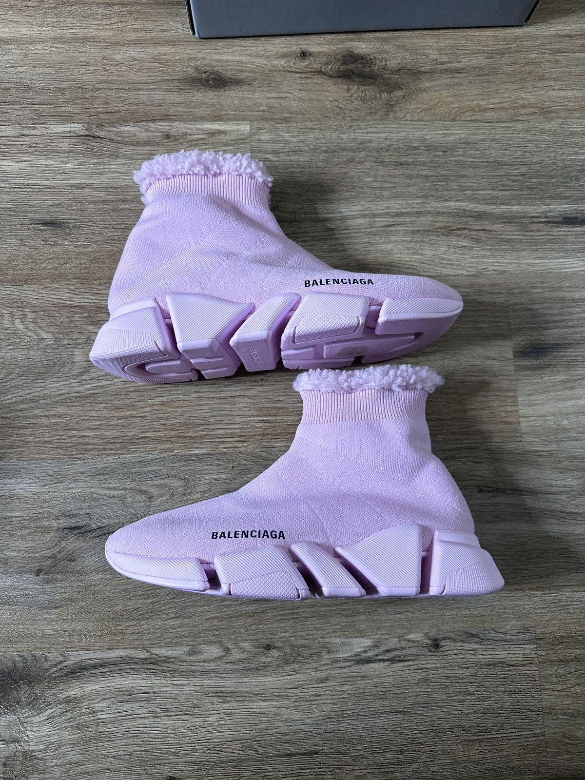 Balenciaga Balenciaga Wmns Recycled Speed 2.0 Sneaker 'Pink' Size US 8.5 / IT 38.5 - 1 Thumbnail
