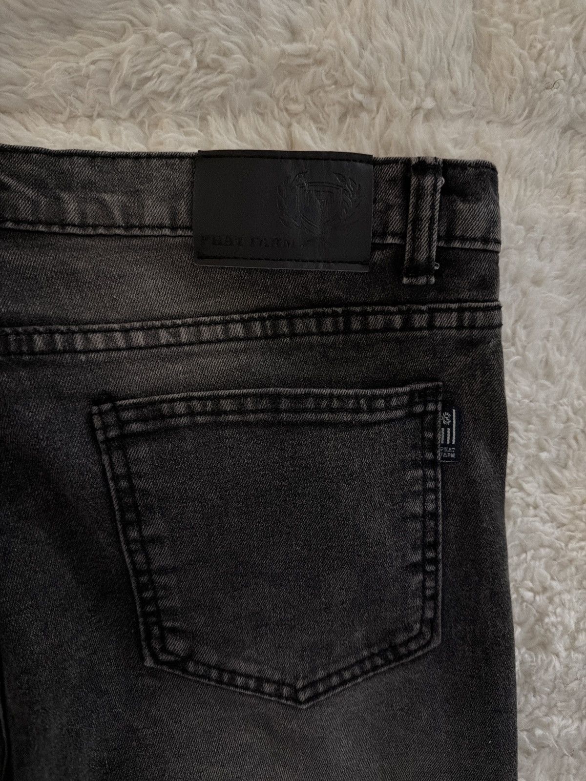 Phat Farm black phat farm denim/padded knees Size US 30 / EU 46 - 5 Thumbnail