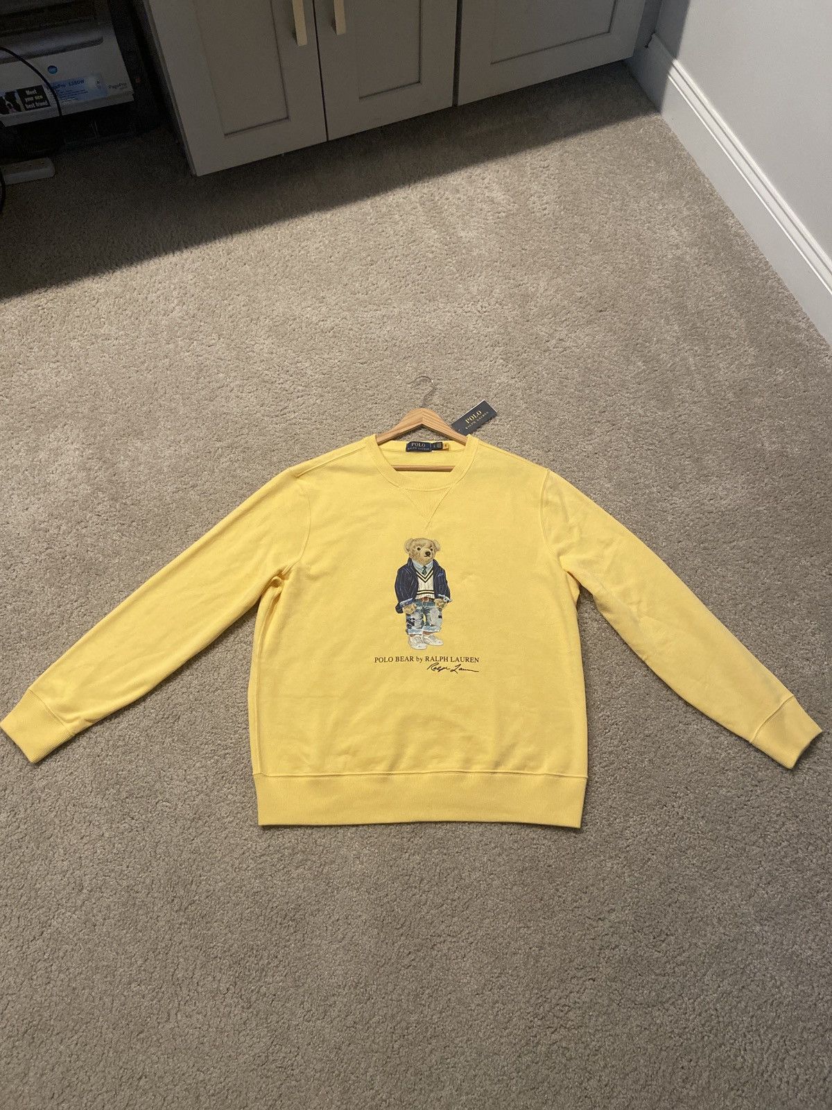 Polo Ralph Lauren Polo Ralph Lauren Polo Bear Crewneck Size US L / EU 52-54 / 3 - 1 Thumbnail