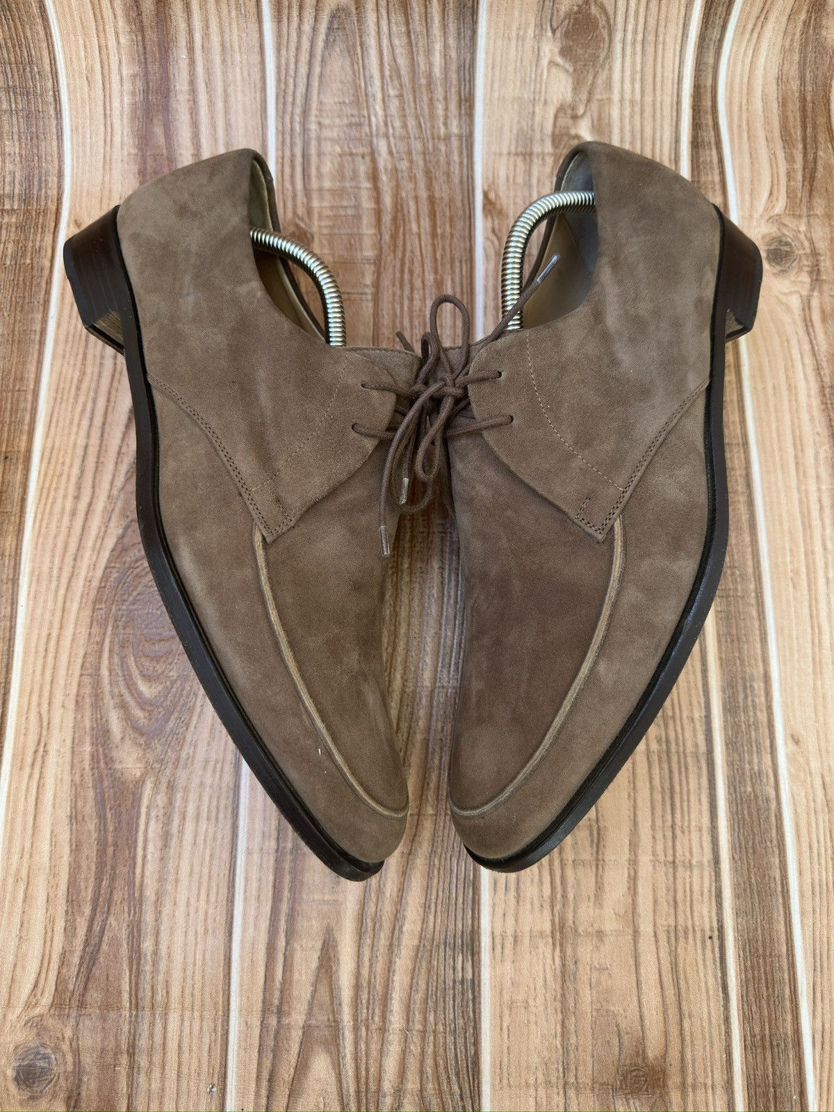Helmut Lang × Vintage Helmut Lang Brown Derbies. Size US 9 / EU 42 - 6 Thumbnail