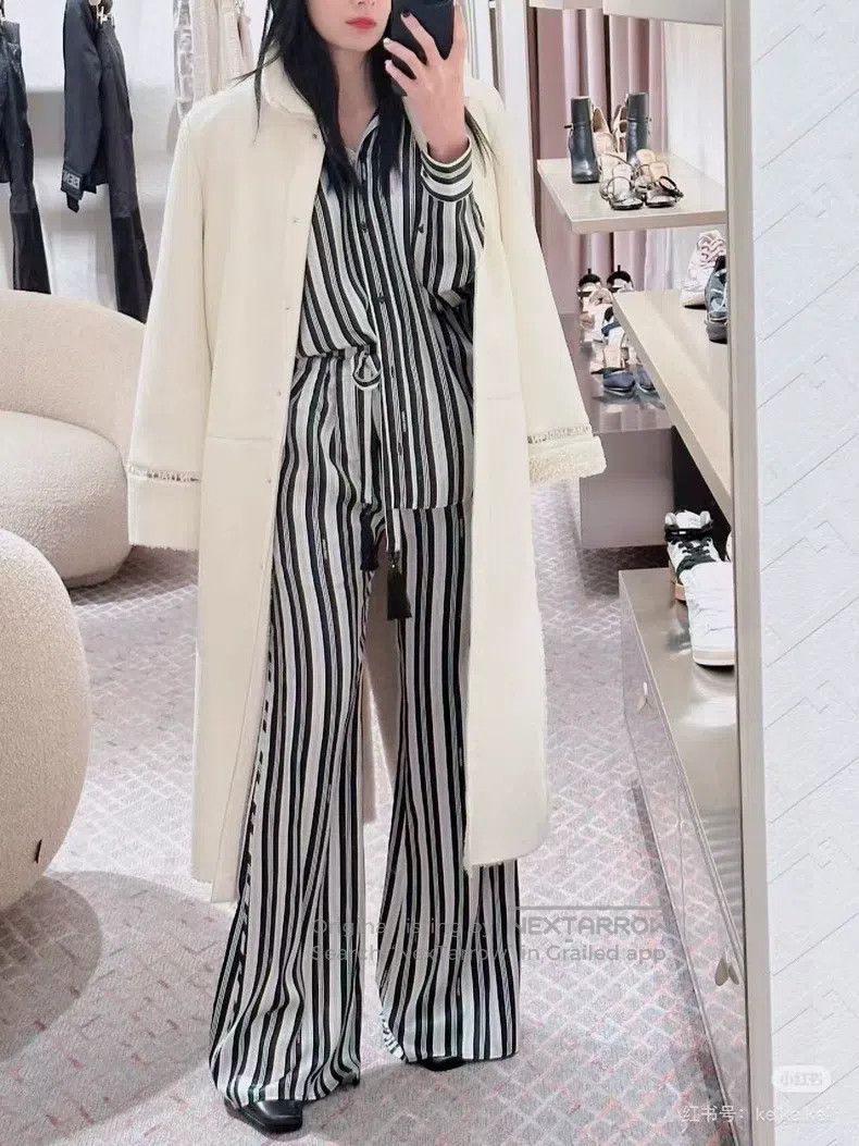 Fendi Fendi Show model fur and leather integrated long coat Size XS / US 0-2 / IT 36-38 - 9 Thumbnail