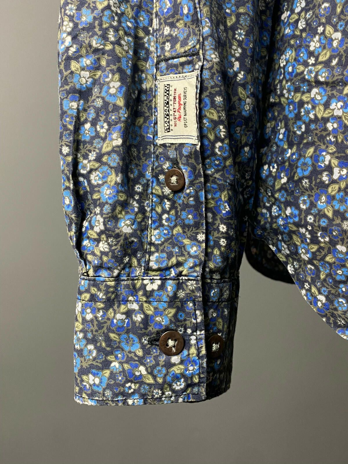 Napapijri Napapijri Regular Fit Multicolor Floral Shirt Size M Size US M / EU 48-50 / 2 - 7 Thumbnail