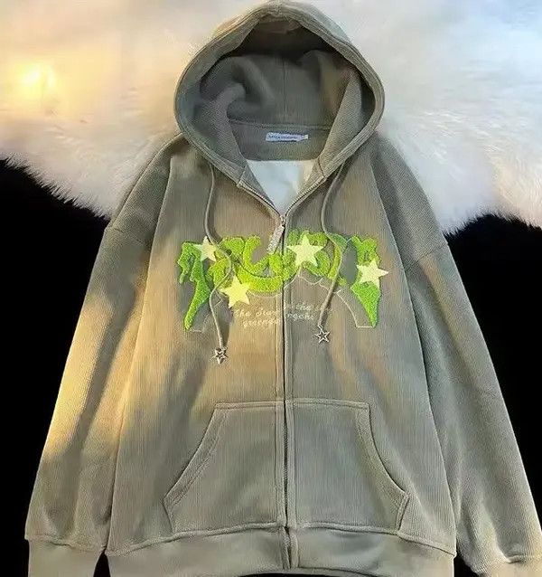 Japanese Brand Ruumika x Saori Letter Embroidery Hoodies Size US XL / EU 56 / 4 - 3 Thumbnail