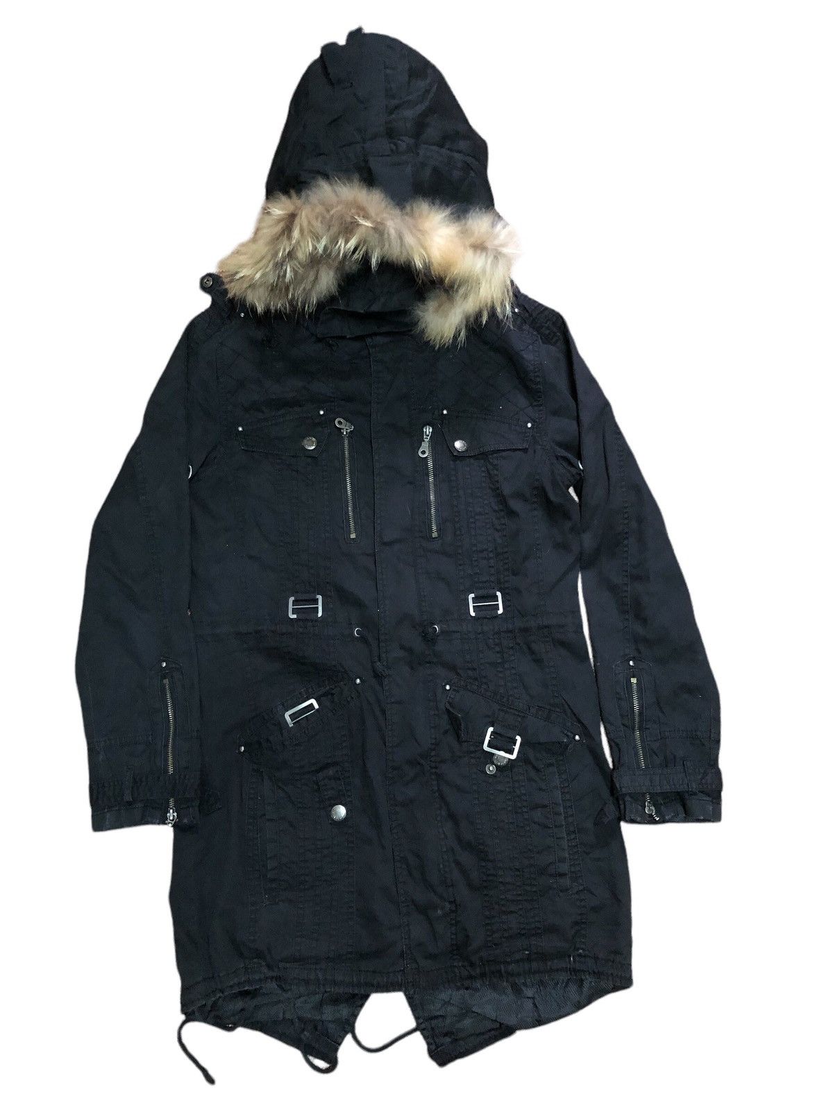 In The Attic In The Attic Racoon Fur Parkas Punk Rockabilly Jacket Size US M / EU 48-50 / 2 - 1 Thumbnail