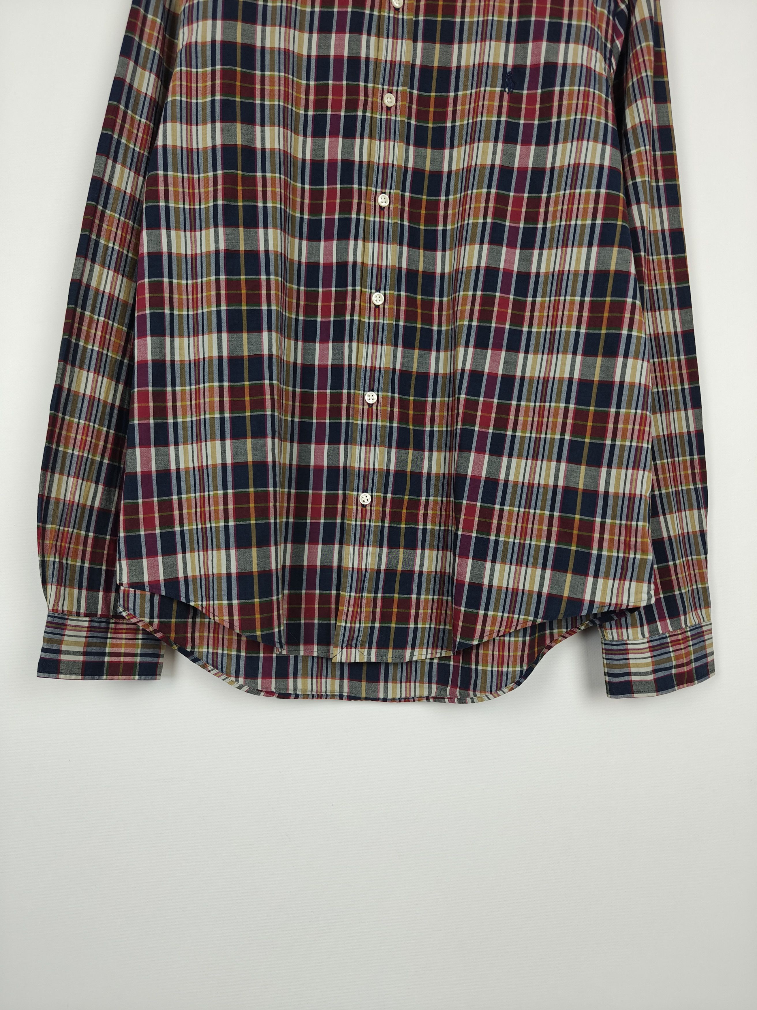 Polo Ralph Lauren Polo Ralph Lauren Check Shirt Slim Fit size XL Size US XL / EU 56 / 4 - 3 Thumbnail