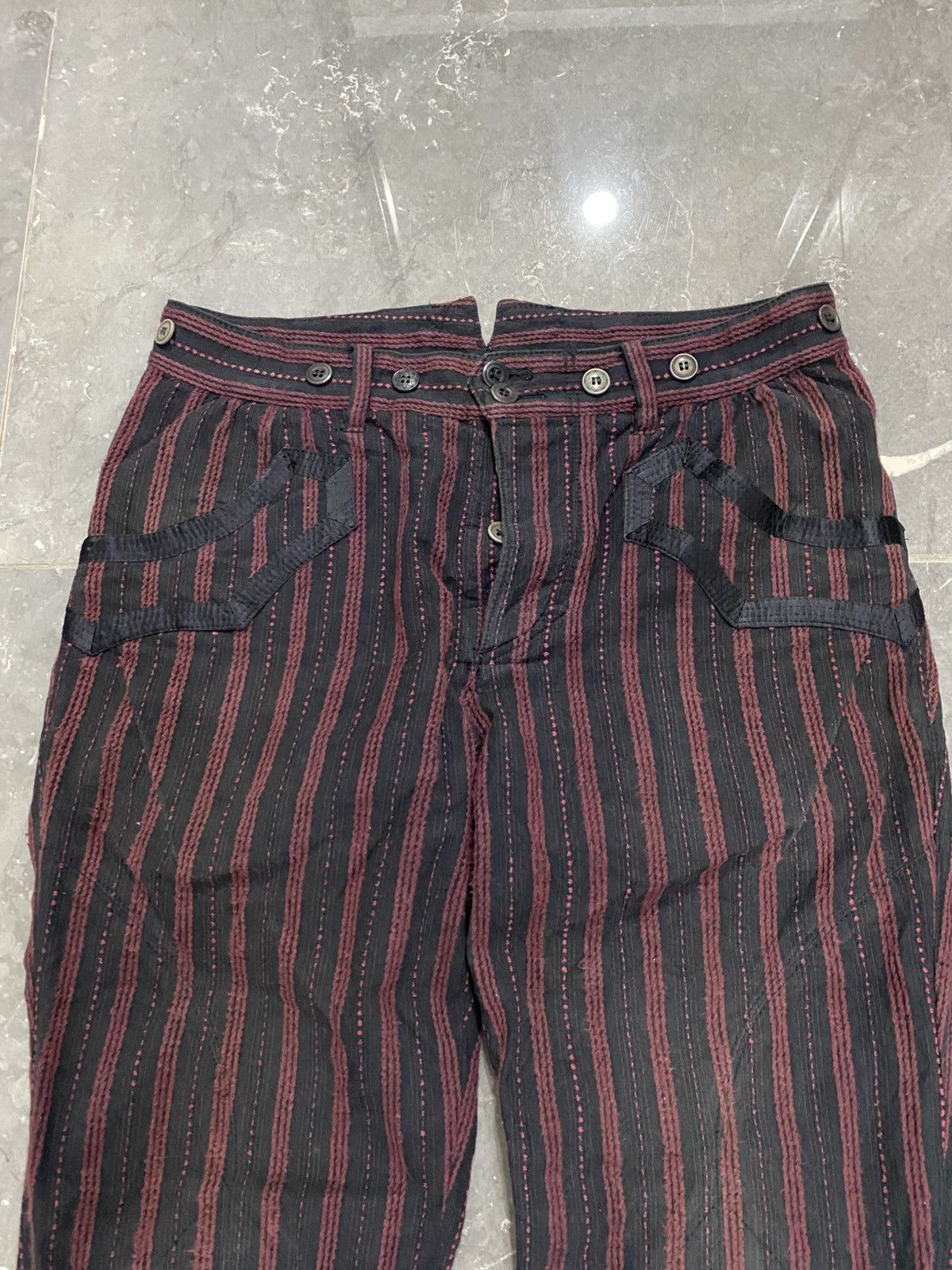 Number (N)ine NumberNine SS09 The Lonesome Heroes Pants Size US 30 / EU 46 - 2 Thumbnail