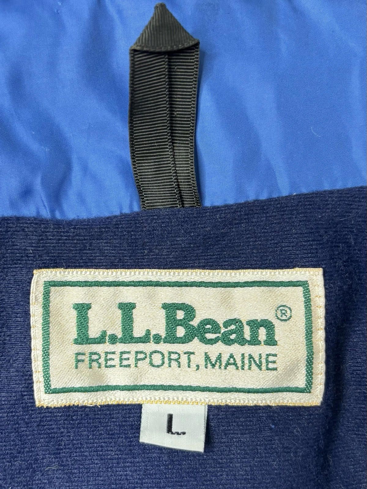 L.L. Bean VTG LL Bean Freeport Maine Jacket Men's Large Windbreaker Size US L / EU 52-54 / 3 - 2 Thumbnail