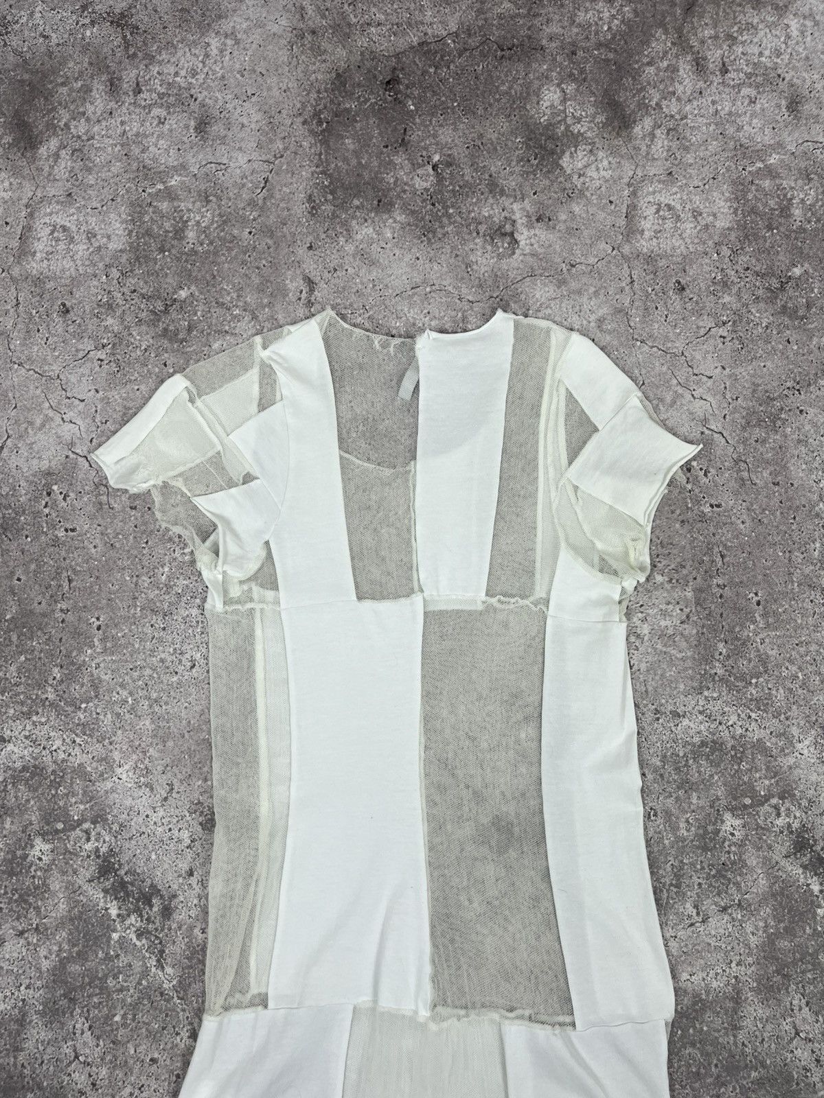 Rundholz Rundholz Tunic Mesh Dress Short Sleeve Size L / US 10 / IT 46 - 10 Thumbnail