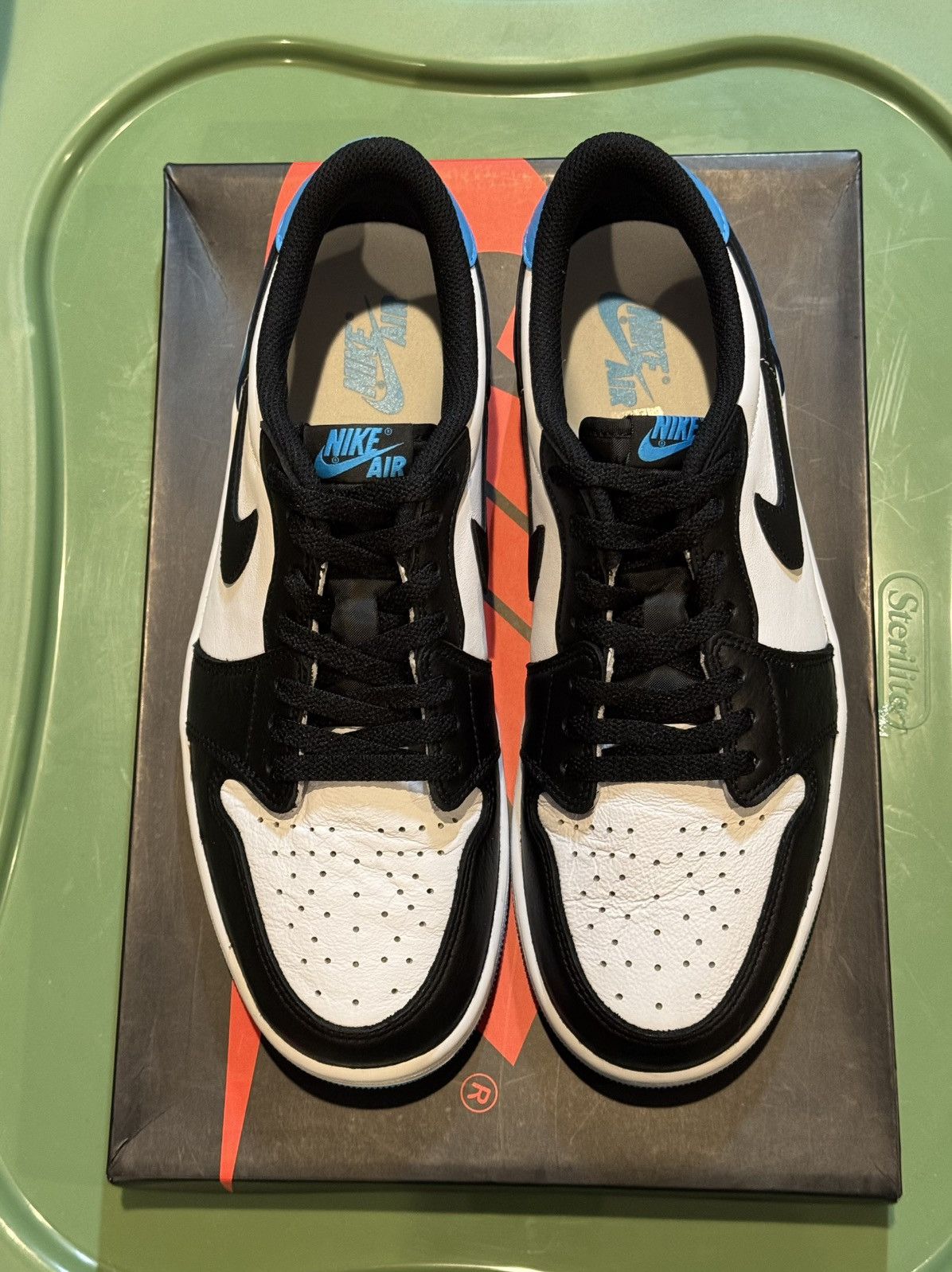 Nike Jordan 1 Low OG Powder Blue size 10.5 Size US 10.5 / EU 43-44 - 2 Thumbnail