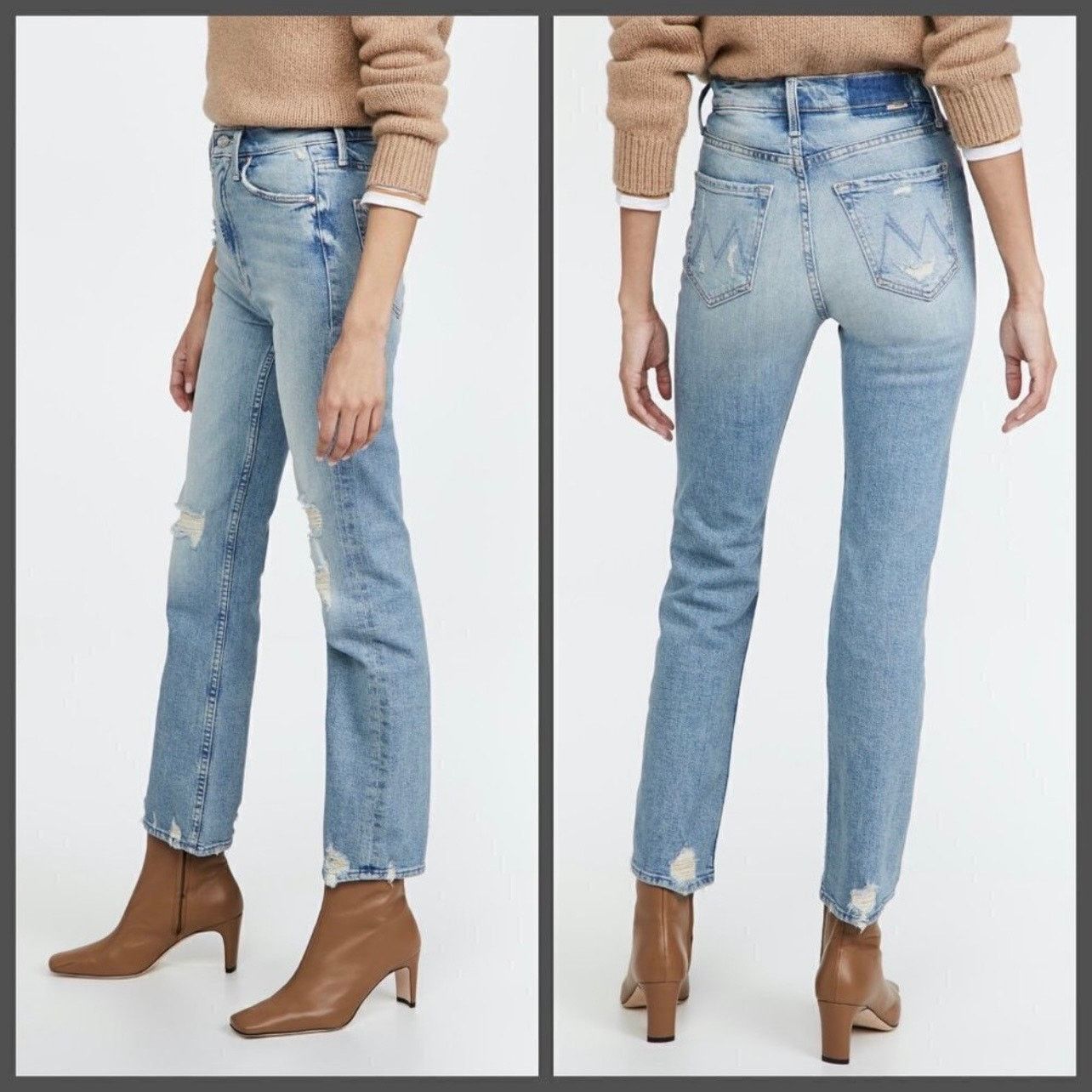MOTHER mother high waisted rider skimp the confession jeans size 32 Size 32" / US 10 / IT 46 - 2 Thumbnail