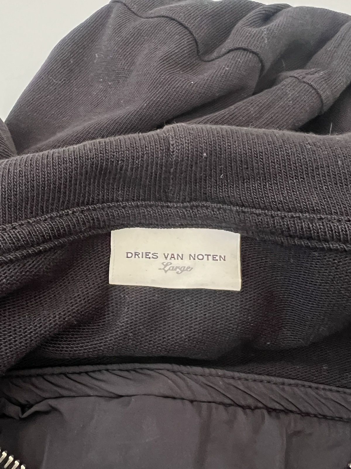 Dries Van Noten Dries Van Noten Dries Van Noten AW14 Back Zip Hoodie Size US L / EU 52-54 / 3 - 11 Thumbnail