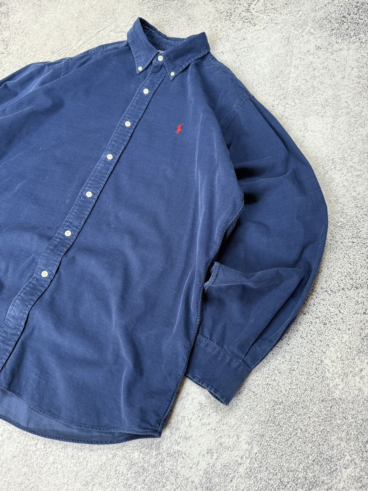 Polo Ralph Lauren Polo Ralph Lauren Ellington Corduroy Button Up Shirt Navy Size US L / EU 52-54 / 3 - 5 Thumbnail