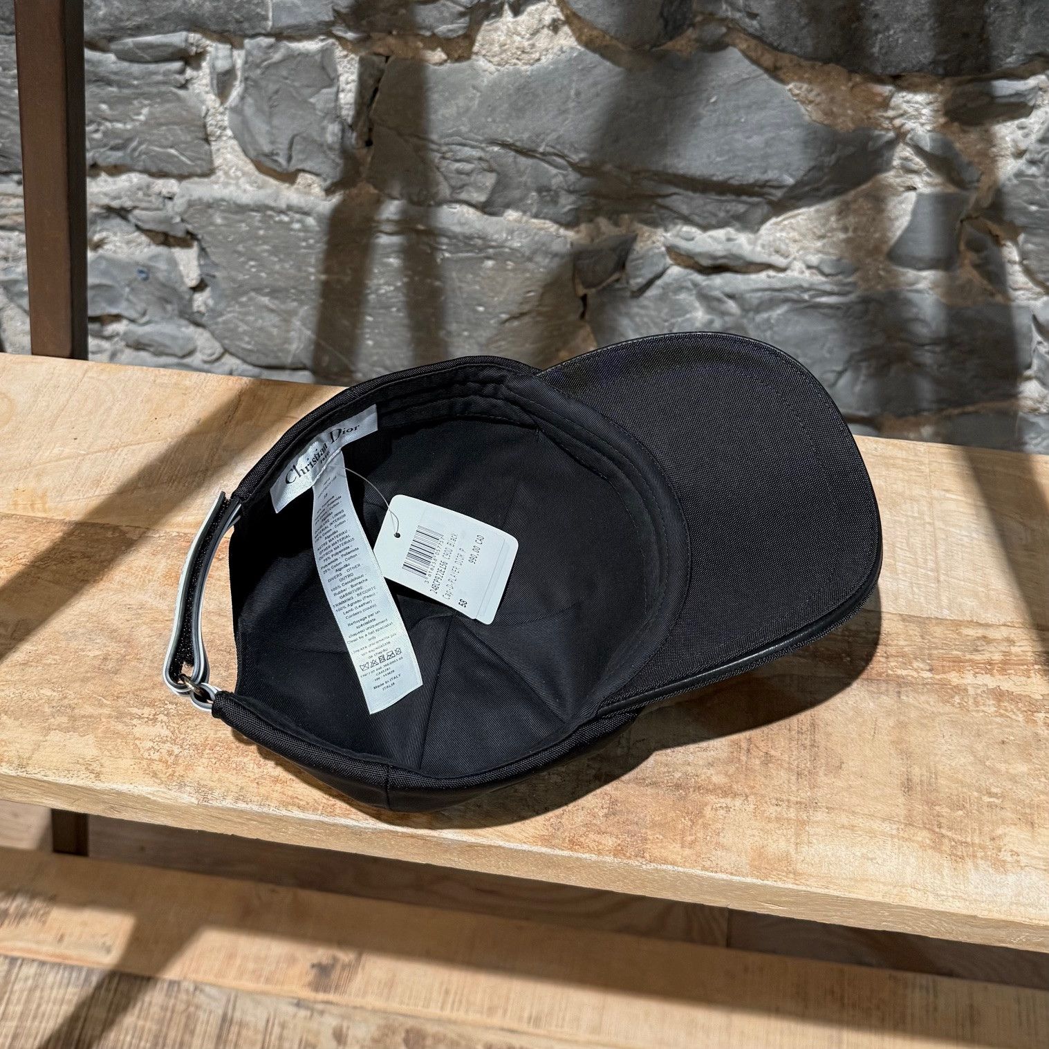 Dior Dior Black D-Player Star Logo Baseball Cap - 58 cm Size ONE SIZE - 9 Thumbnail