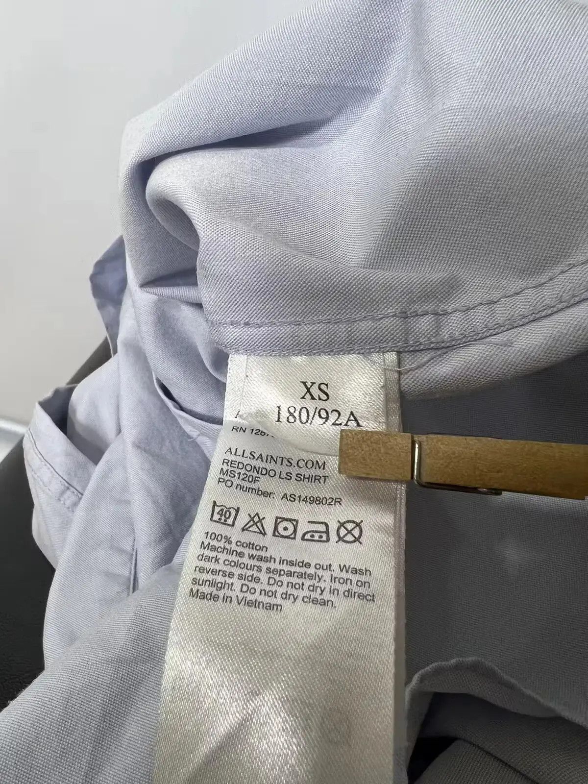 Allsaints × Japanese Brand All Saints redondo LS shirt Size US XS / EU 42 / 0 - 4 Thumbnail