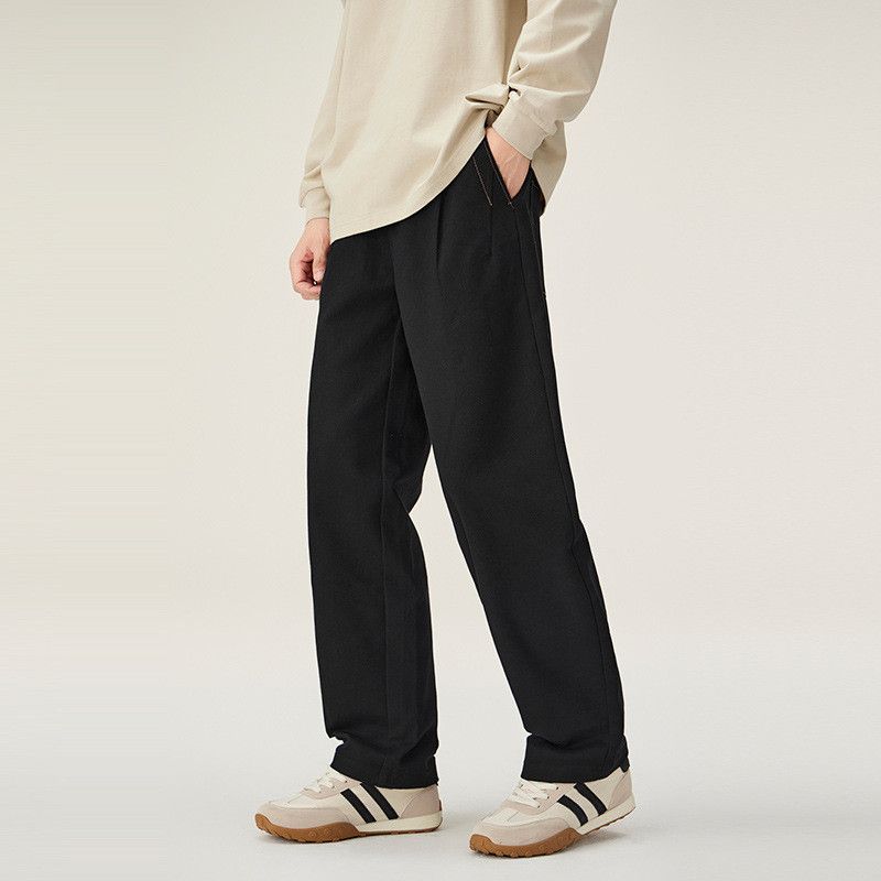 Japanese Brand American retro loose casual versatile curved trousers Size US 32 / EU 48 - 3 Thumbnail