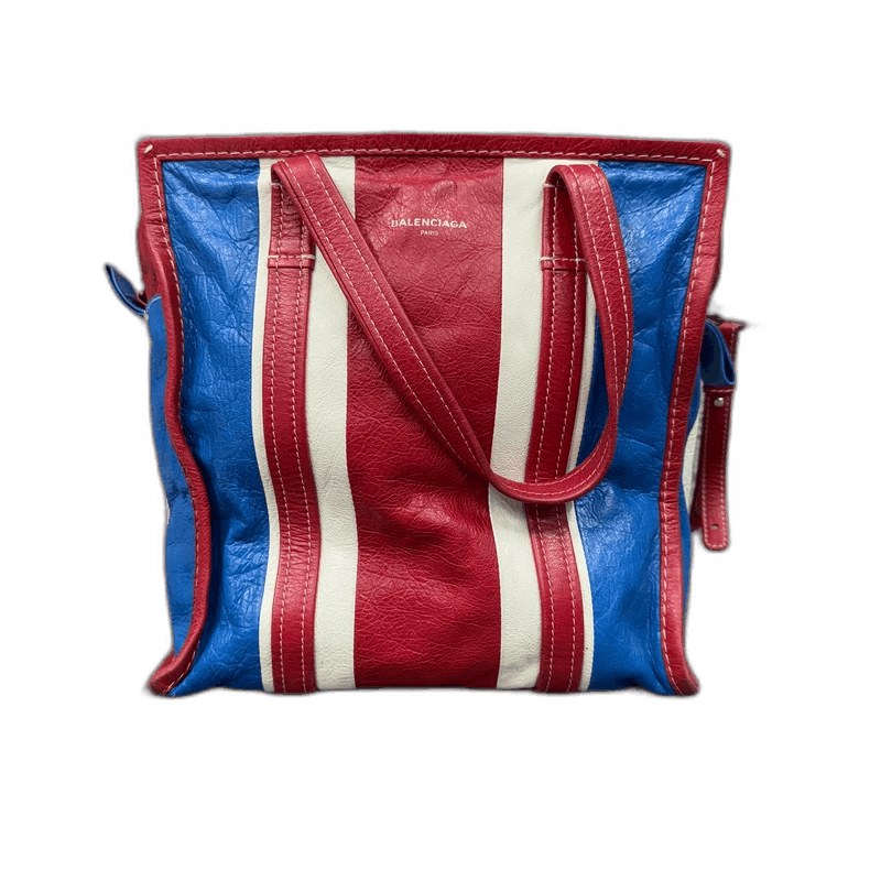 Balenciaga Striped Shoulder Bag