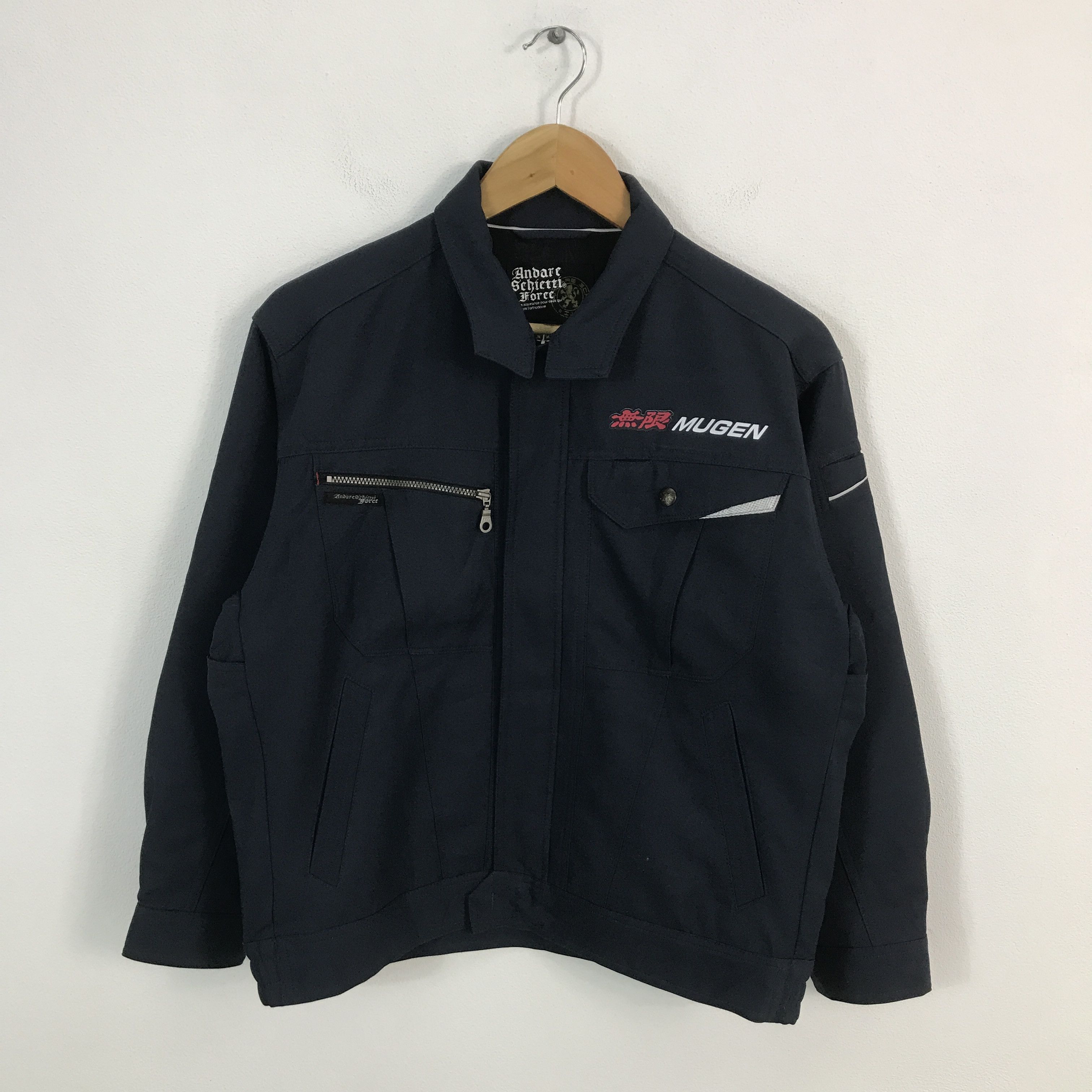 Honda Vtg Mugen power honda racing team jacket Size US M / EU 48-50 / 2 - 2 Thumbnail