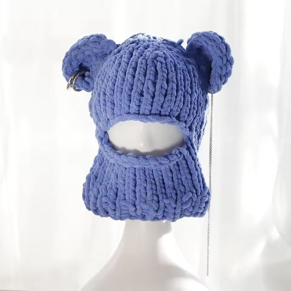 VIBE BALACLAVA Teddy Bear style ck205w39nyc Size ONE SIZE - 4 Thumbnail