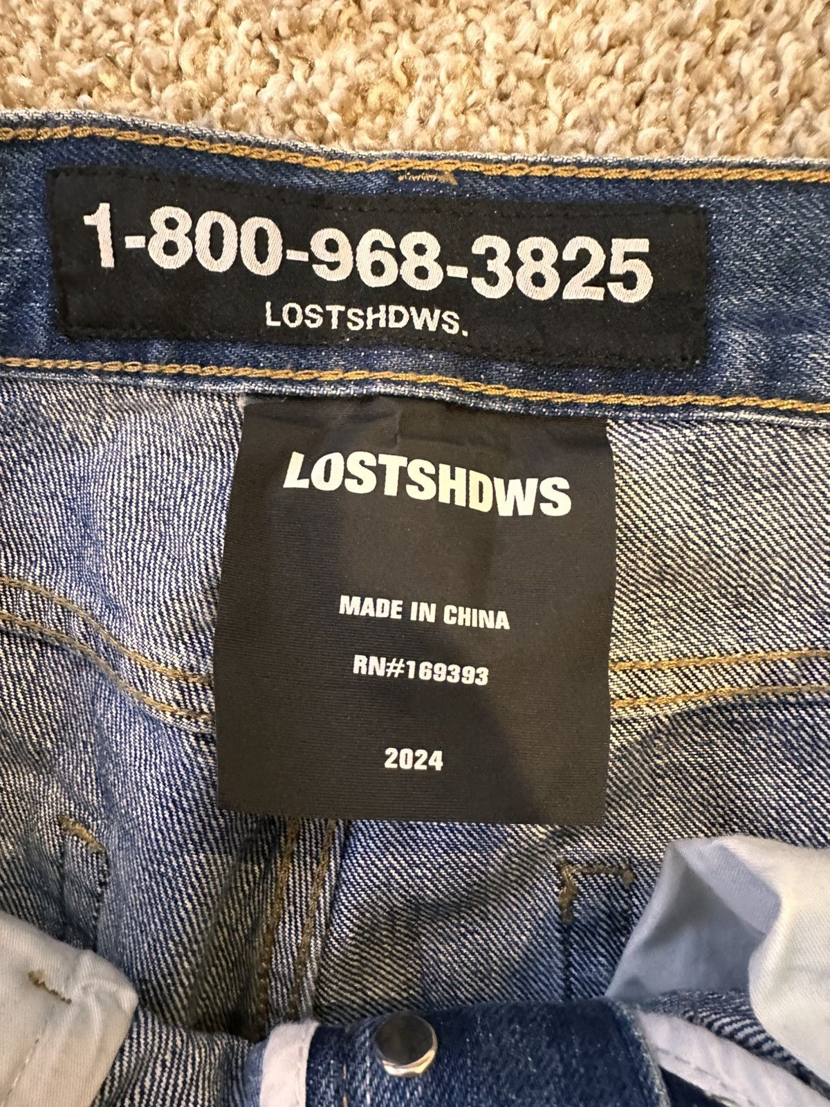 LOSTSHDWS Lost shdws Jeans size 32 Size US 32 / EU 48 - 4 Thumbnail