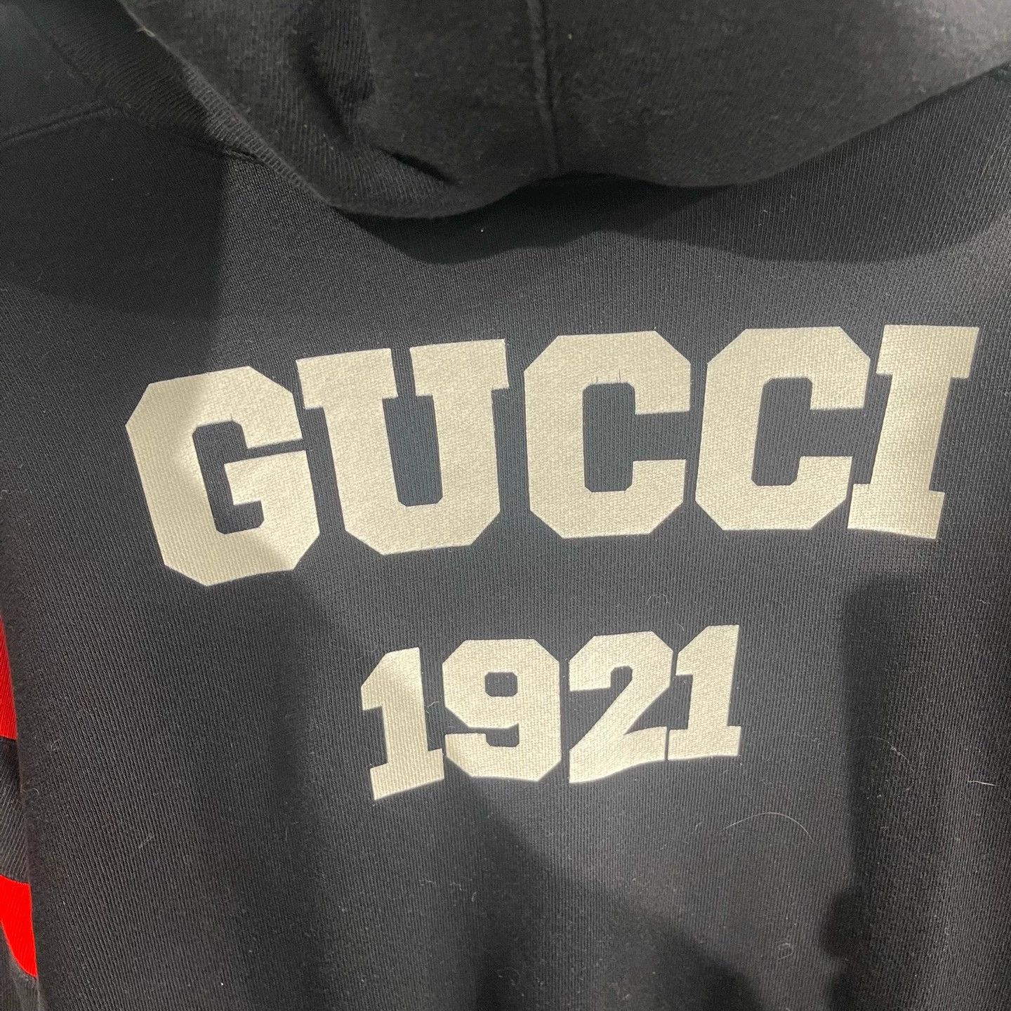 Gucci Gucci slogan letter print hoodie M 99 new Size US M / EU 48-50 / 2 - 3 Thumbnail
