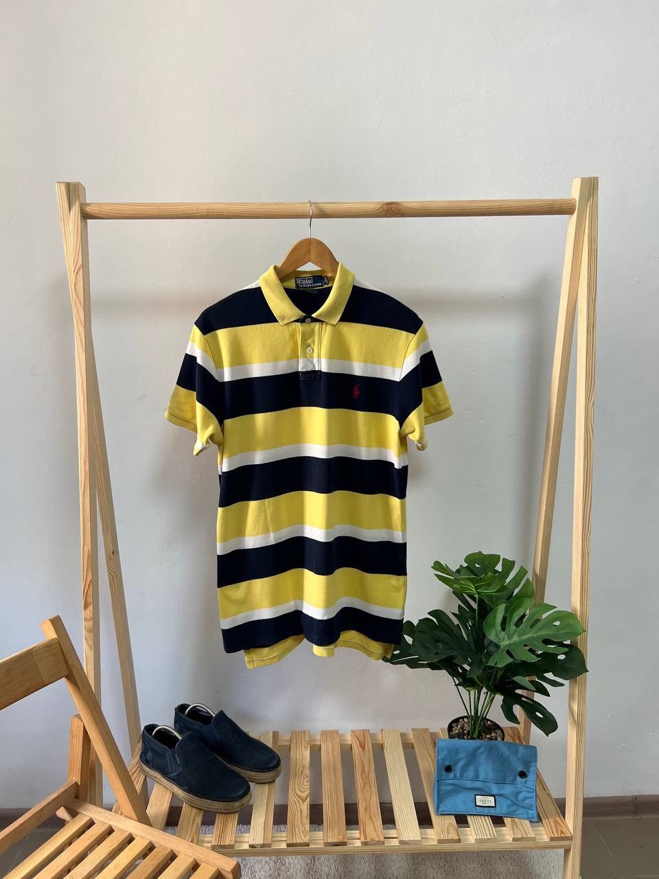 Polo Ralph Lauren × Vintage Vintage Polo Ralph Lauren Striped Shirt Size US L / EU 52-54 / 3 - 1 Thumbnail