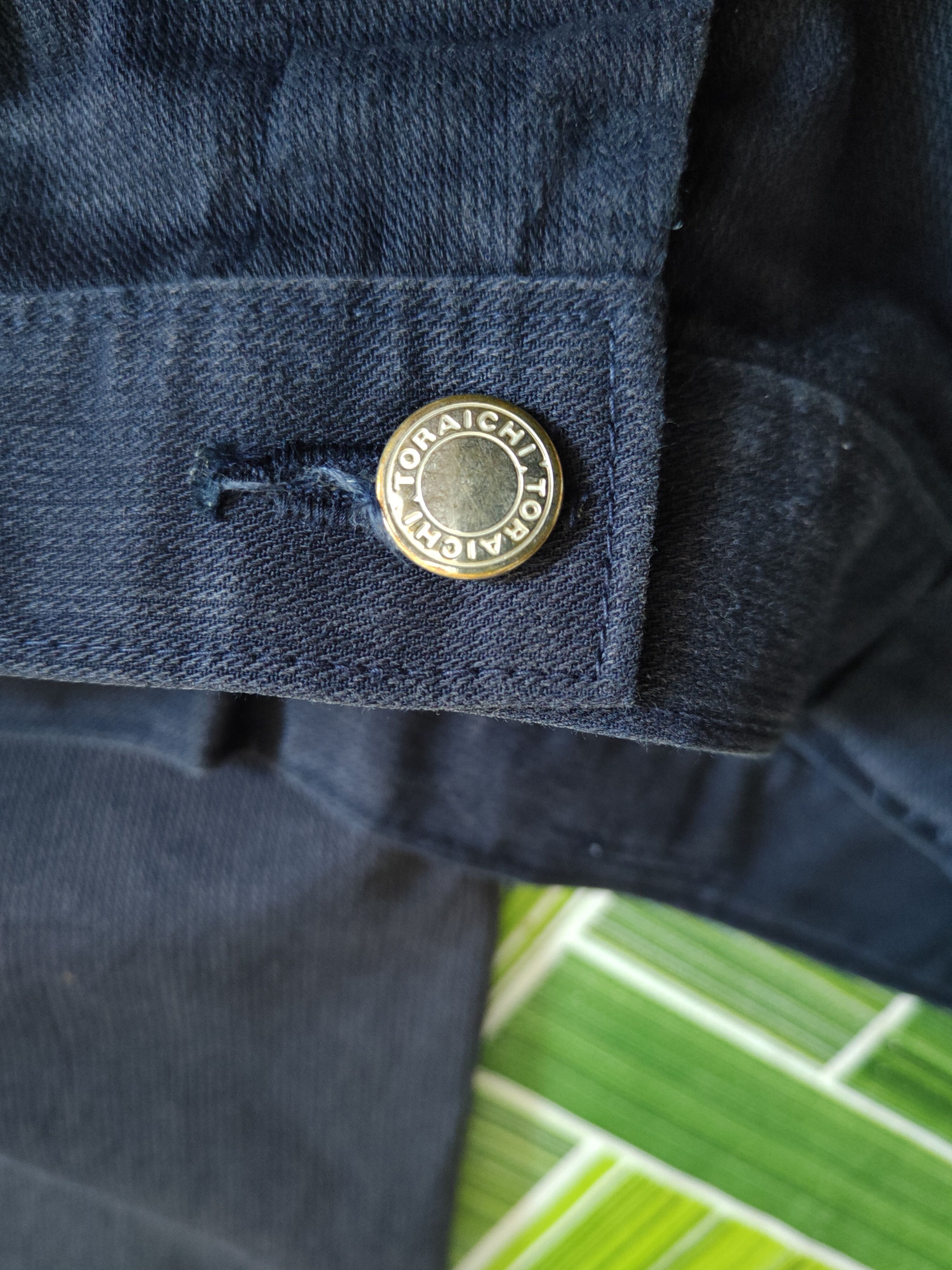Japanese Brand Vintage Japanese Faded Dark Blue Cargo Pants N#S44 Size US 31 - 14 Thumbnail