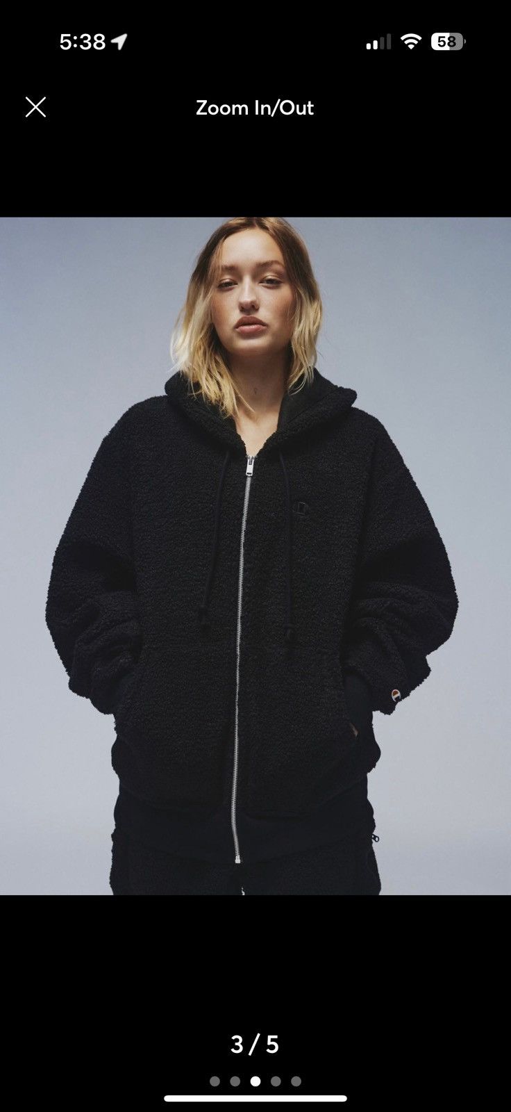 Champion Champion sherpa zip up Size US S / EU 44-46 / 1 - 2 Thumbnail