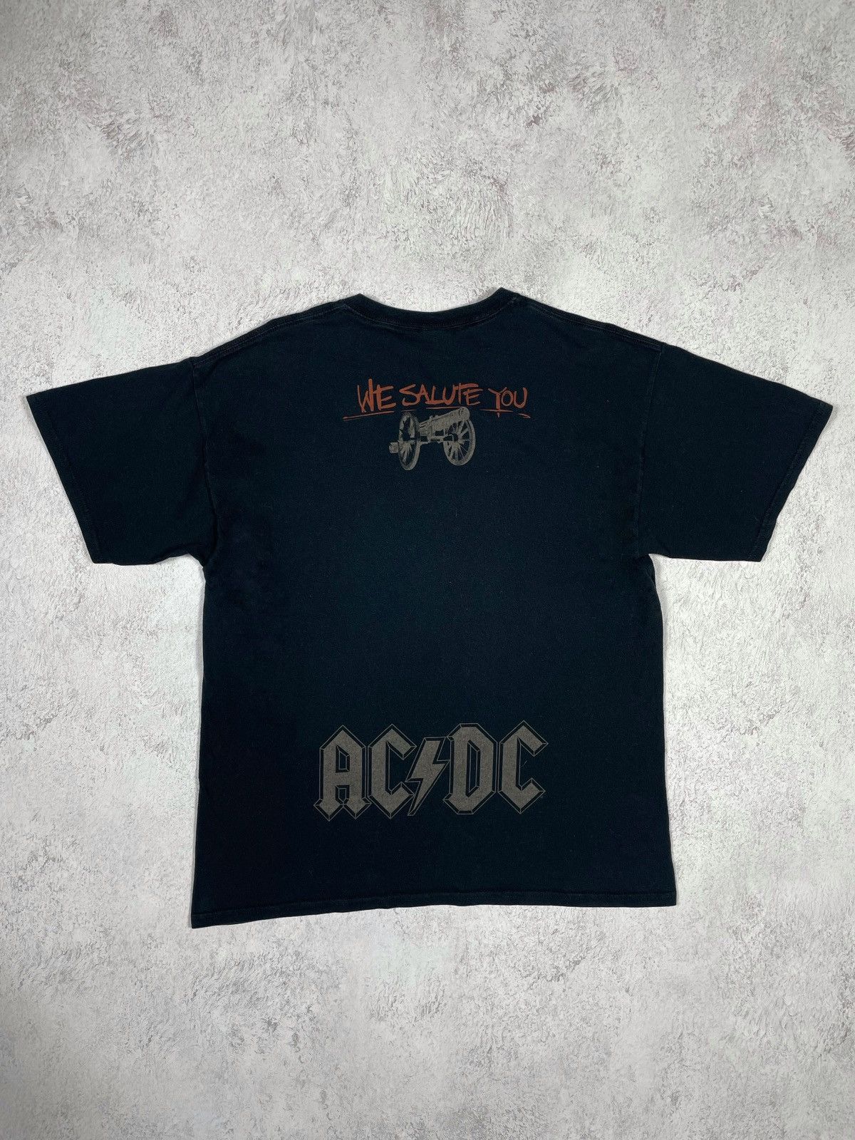 Band Tees AC/DC For Those About To Rock Tee 2004 T-Shirt L Size US L / EU 52-54 / 3 - 6 Thumbnail