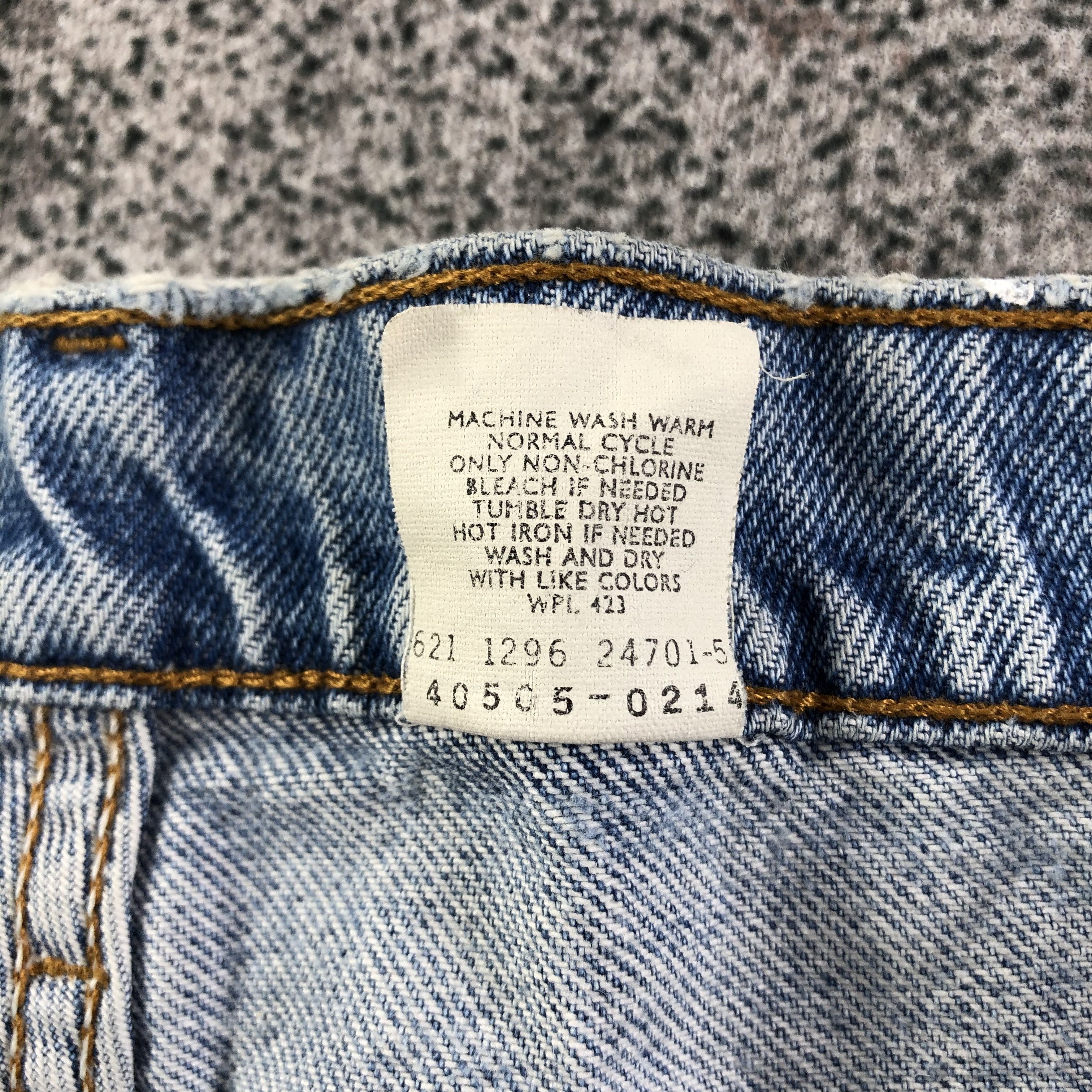 Levi's Vintage Levis 505 Jeans Painted Denim KJ1891 Size US 41 - 11 Thumbnail