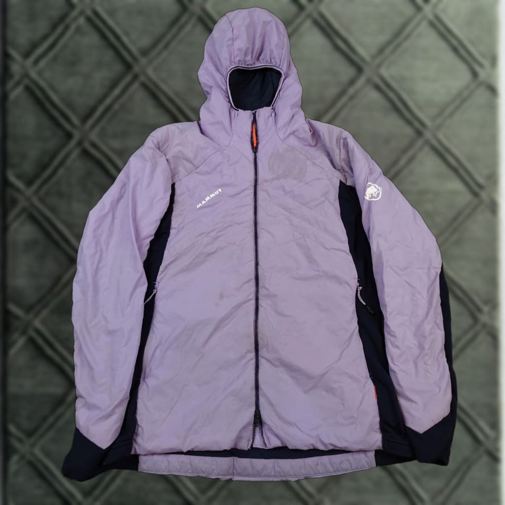 Mammut Mammut Jacket Womens M Purple Hooded Insulated Softshell Full Zip Hiking Size M / US 6-8 / IT 42-44 - 1 Thumbnail