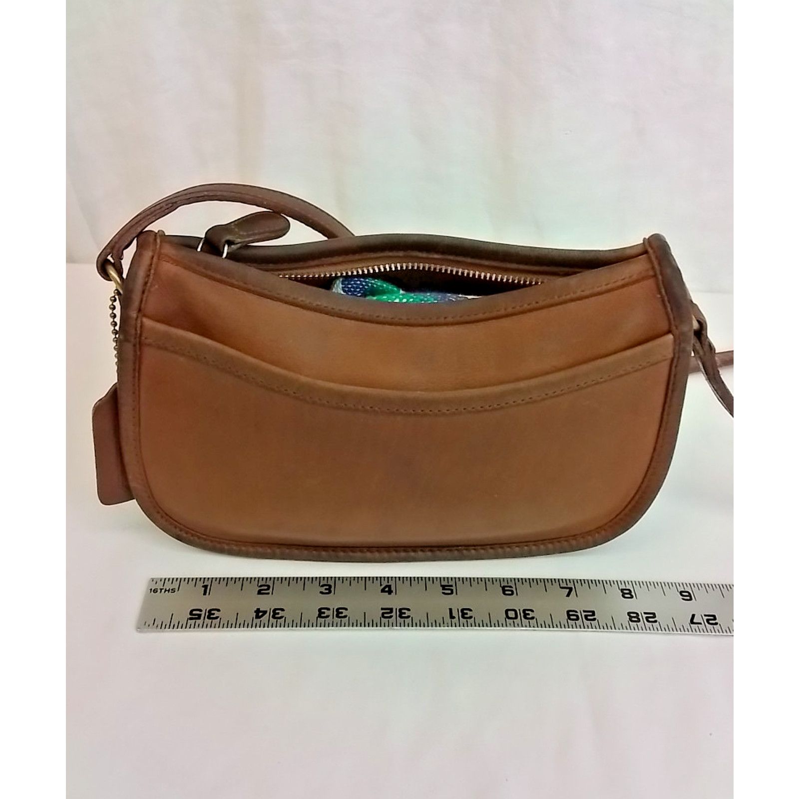 Coach Coach Wendie Bag Crossbody Purse British Tan Vintage 1989 Size ONE SIZE - 15 Thumbnail