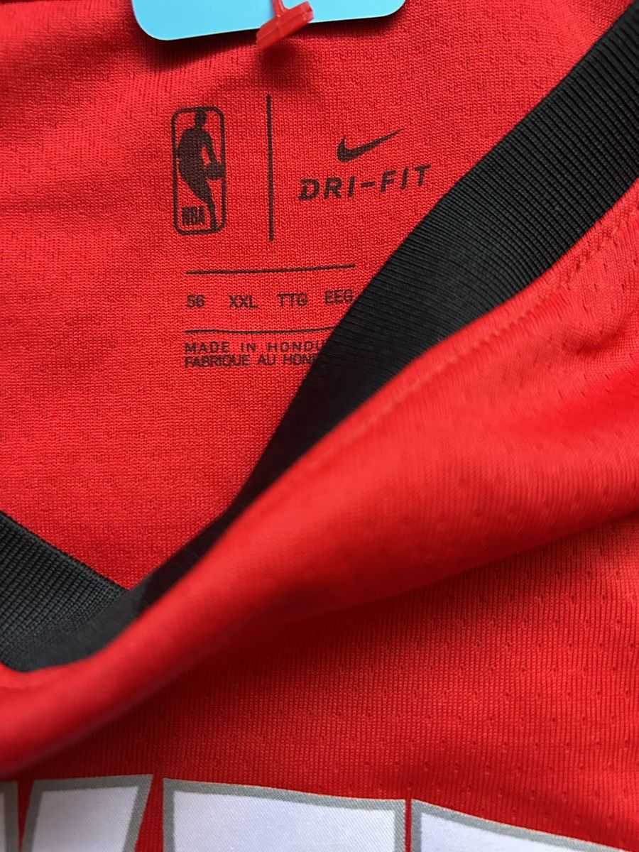 Nike Nike Men’s Houston Rockets Kevin Porter Swingman Icon 2XL Size US XXL / EU 58 / 5 - 4 Thumbnail