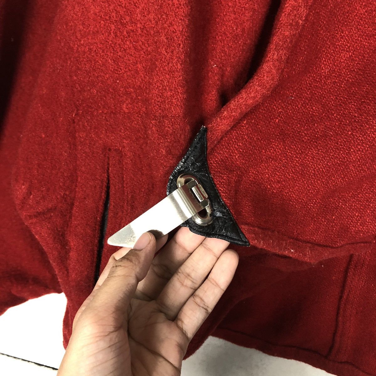 Japanese Brand 🔥90’s Vtg Bomber Jacket Wool Bondage Junko Koshino Japan Size US L / EU 52-54 / 3 - 12 Thumbnail