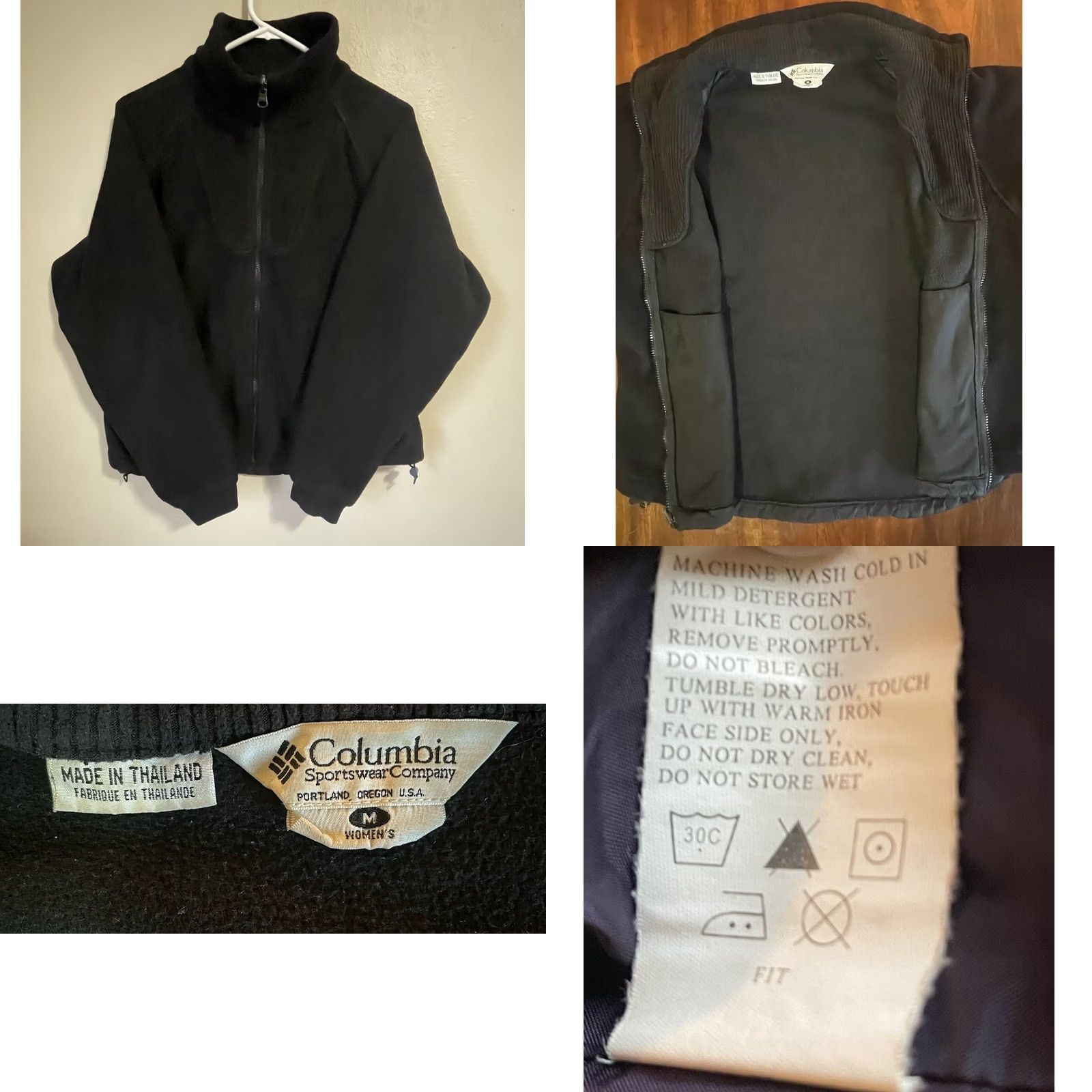 Vintage Vintage Womens Bugaboo 3 In 1 Parka Columbia Size Medium Jacket - Nylon Shell Fleece Size M / US 6-8 / IT 42-44 - 8 Thumbnail