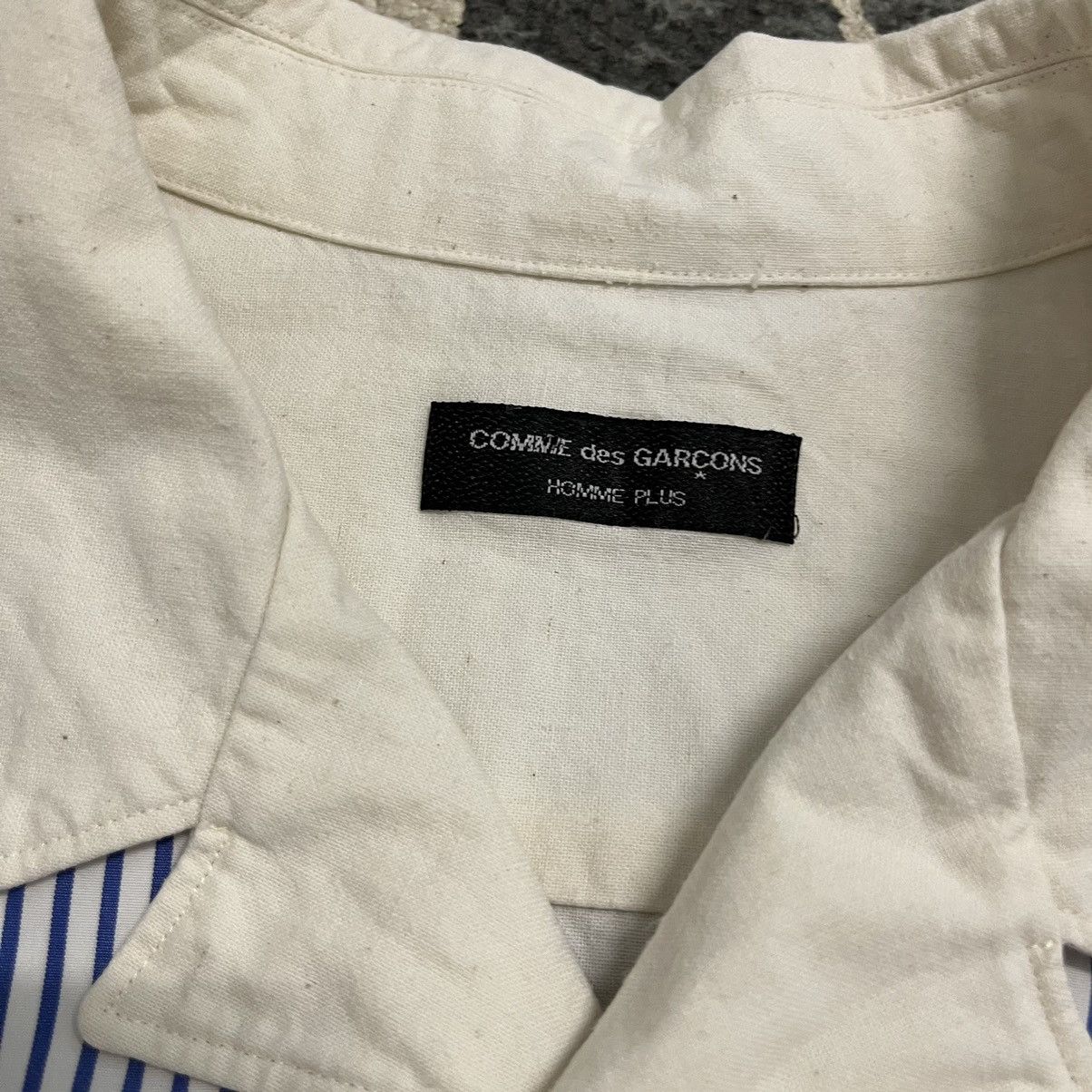 Comme des Garcons Authentic Comme des Garcons Style Polo Collar Shirt Size US L / EU 52-54 / 3 - 4 Thumbnail
