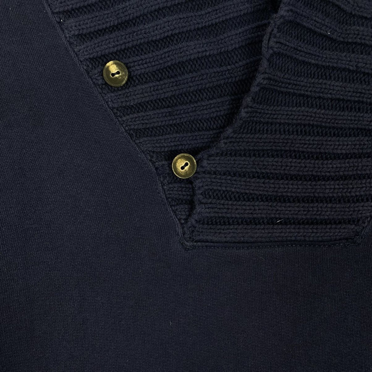 Polo Ralph Lauren × Vintage Vintage V Neck Sweatshirt Polo by Ralph Lauren Size US M / EU 48-50 / 2 - 2 Thumbnail