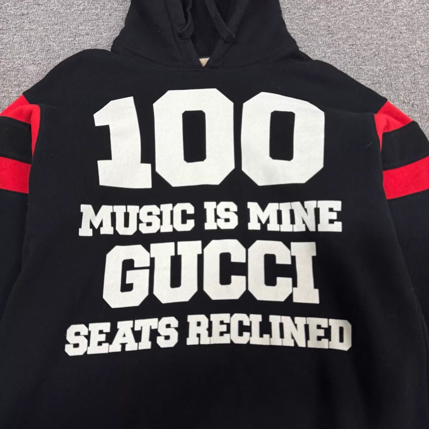 Gucci Gucci 100th Anniversary Big Logo Oversized Hoodie XXS 99N Size US XXS / EU 40 - 4 Thumbnail