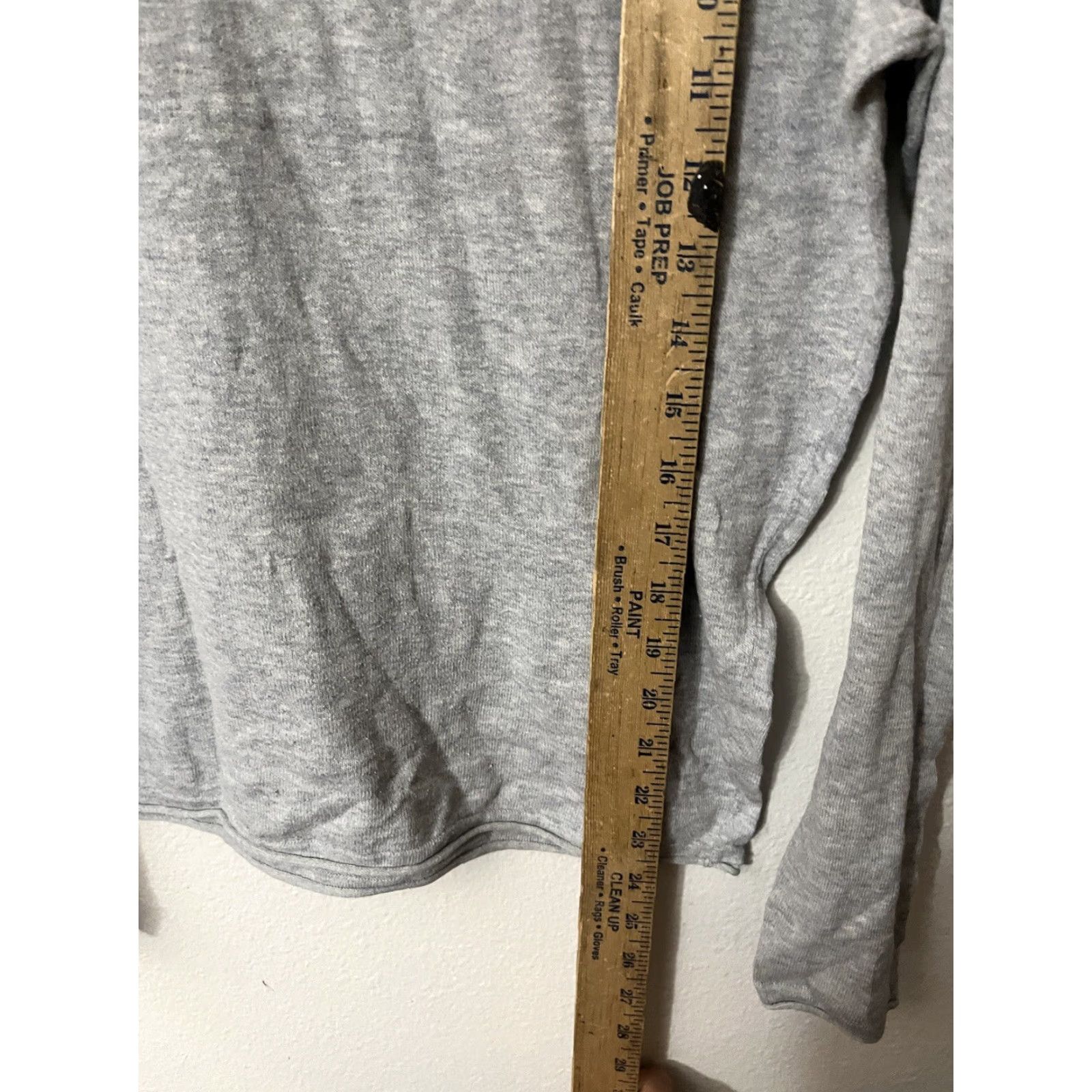 Zara Zara Men Sweater Adult Small Gray Lightweight Crew Neck Pullover Knit Mens Size US S / EU 44-46 / 1 - 4 Thumbnail