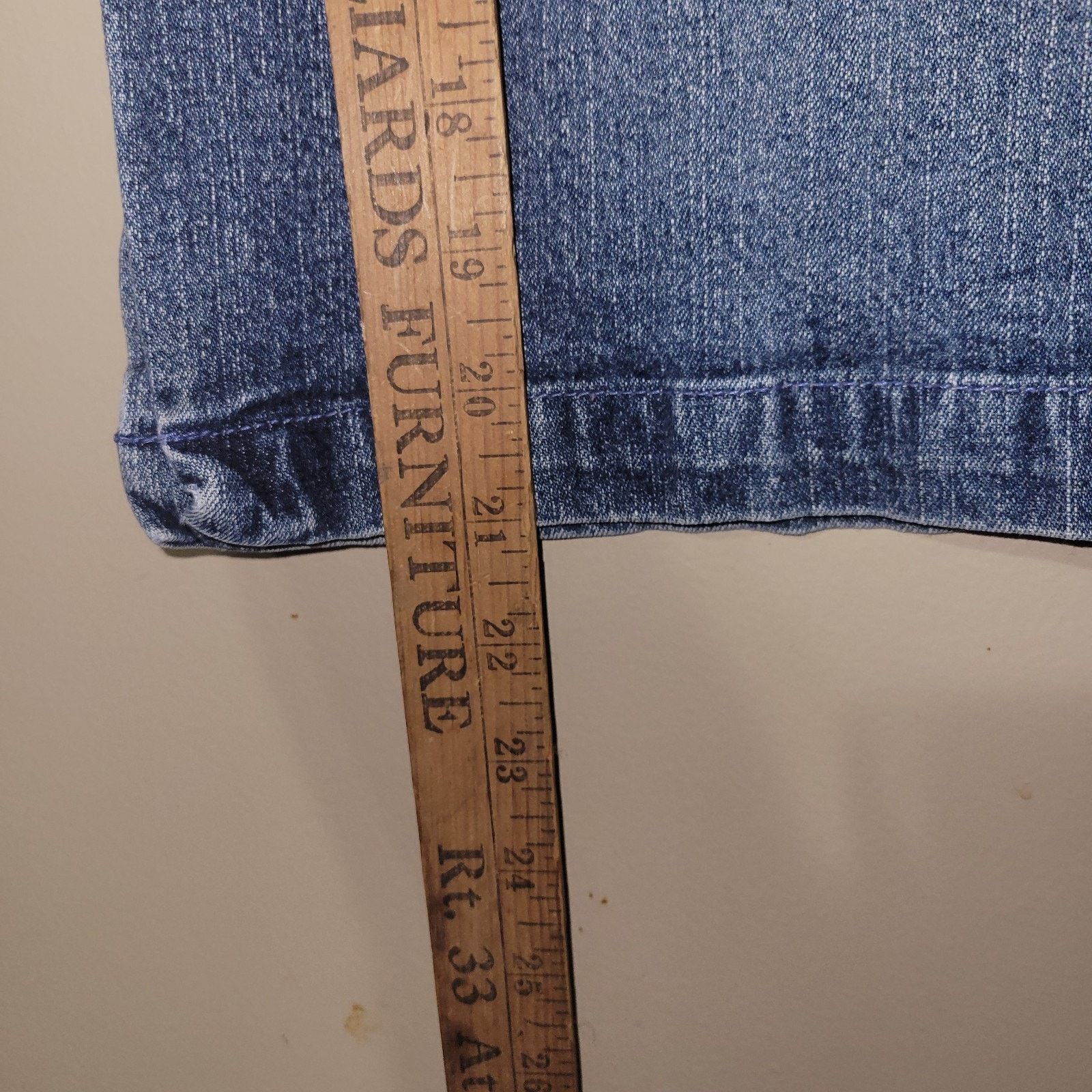 American Eagle Outfitters American Eagle Jean Skirt Size 10 Pockets Side Slits Size 32" / US 10 / IT 46 - 3 Thumbnail