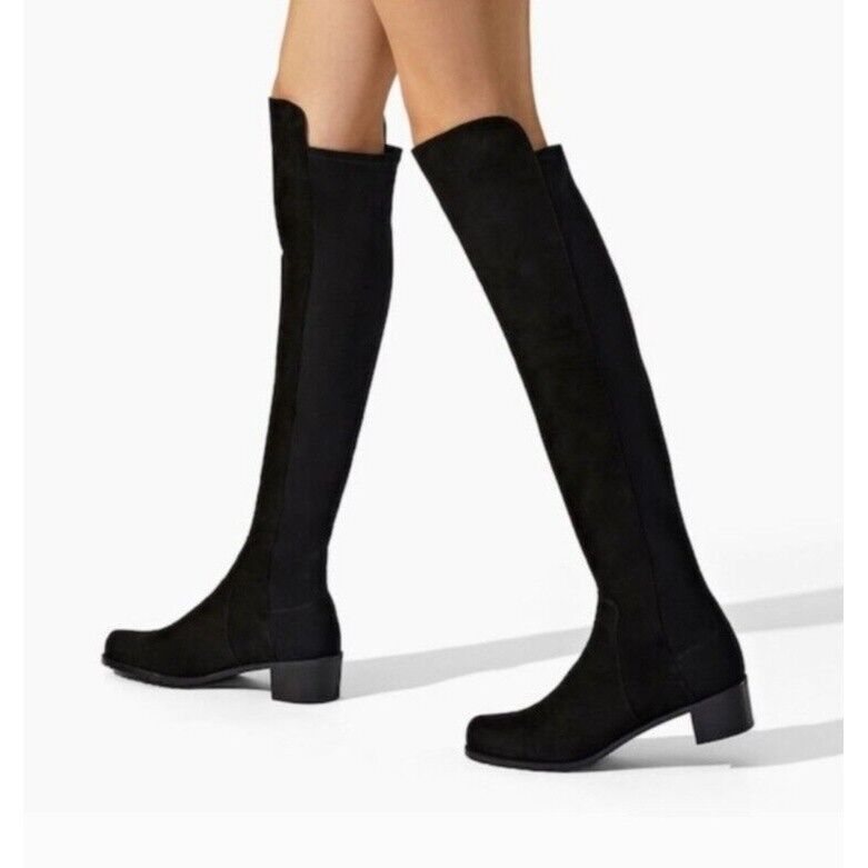 Stuart Weitzman STUART WEITZMAN Reserve Boot OVER THE KNEE SUEDE BOOT Size US 6 / IT 36 - 2 Thumbnail