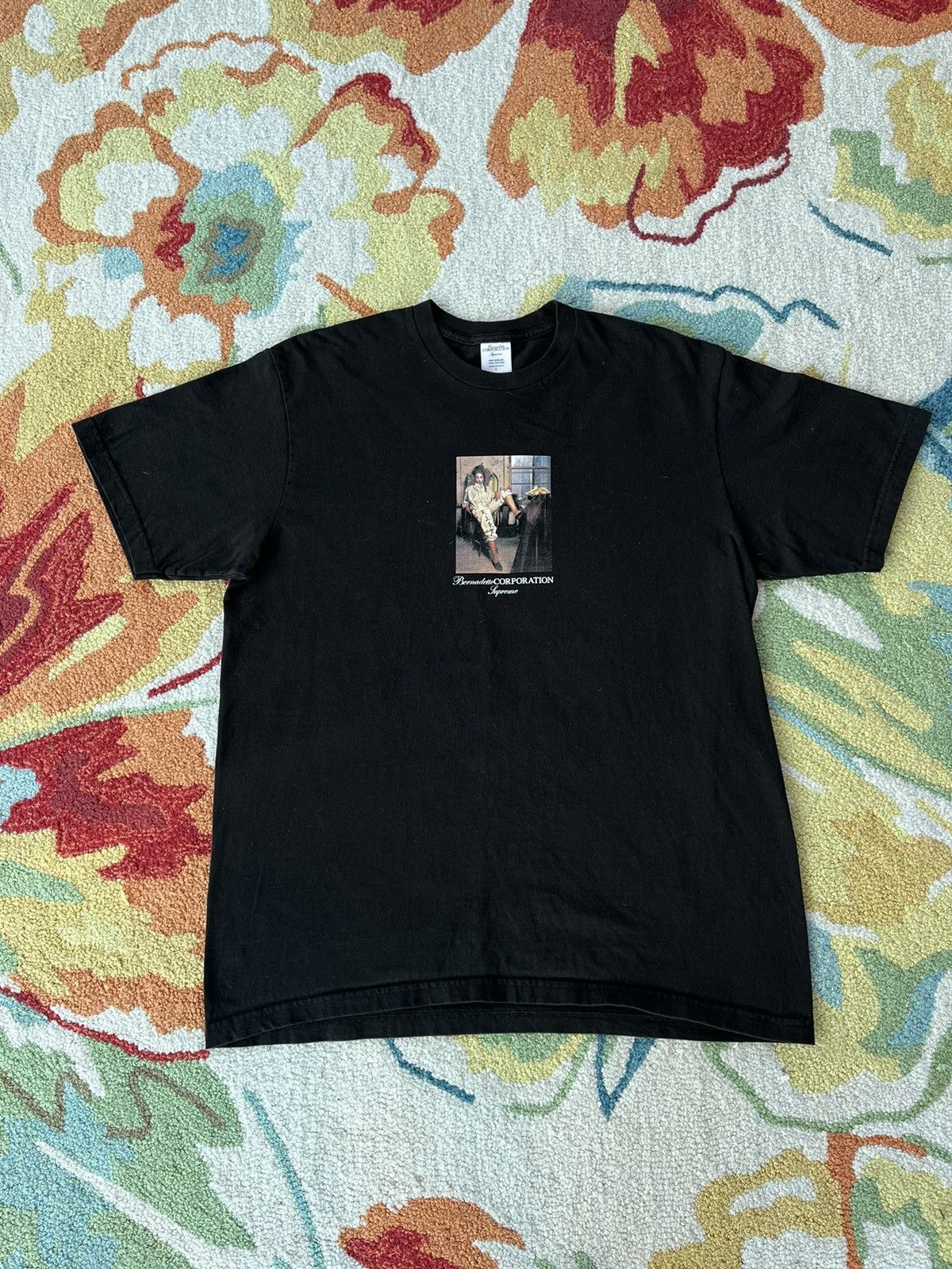 Supreme Supreme Bernadette Corporation Fuck Tee SS23 Black | Grailed