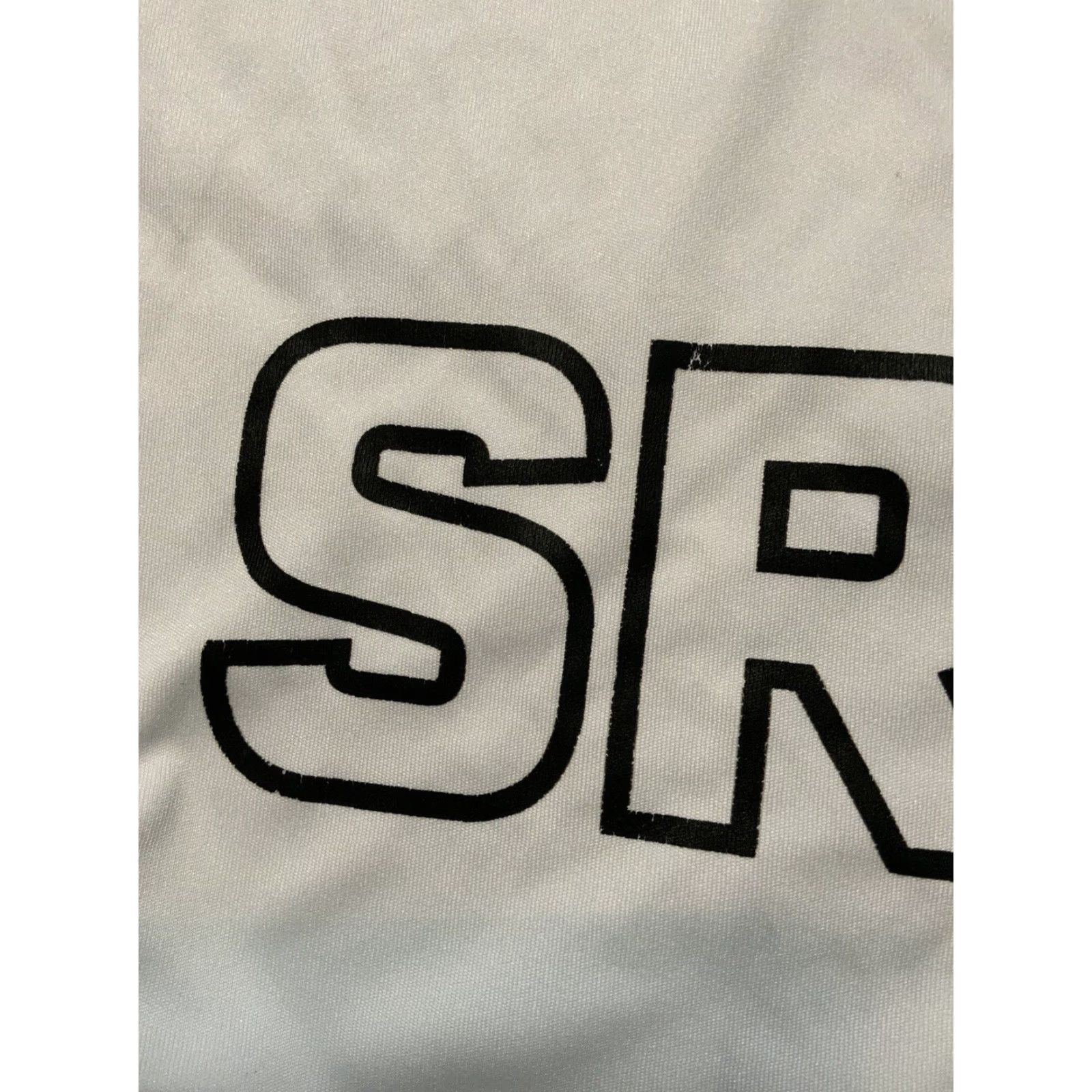 Vintage VINTAGE Inaria The Shoe Surgeon SRGN Studios Football League Soccer White Jersey Sz. M Size US M / EU 48-50 / 2 - 6 Thumbnail